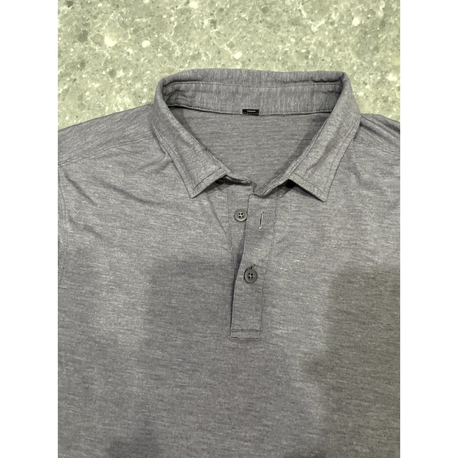 Lululemon Lululemon Performance Polo Shirt Mens XS Purple Golfer Outdoors Preppy Casual Size US XS / EU 42 / 0 - 2 Thumbnail