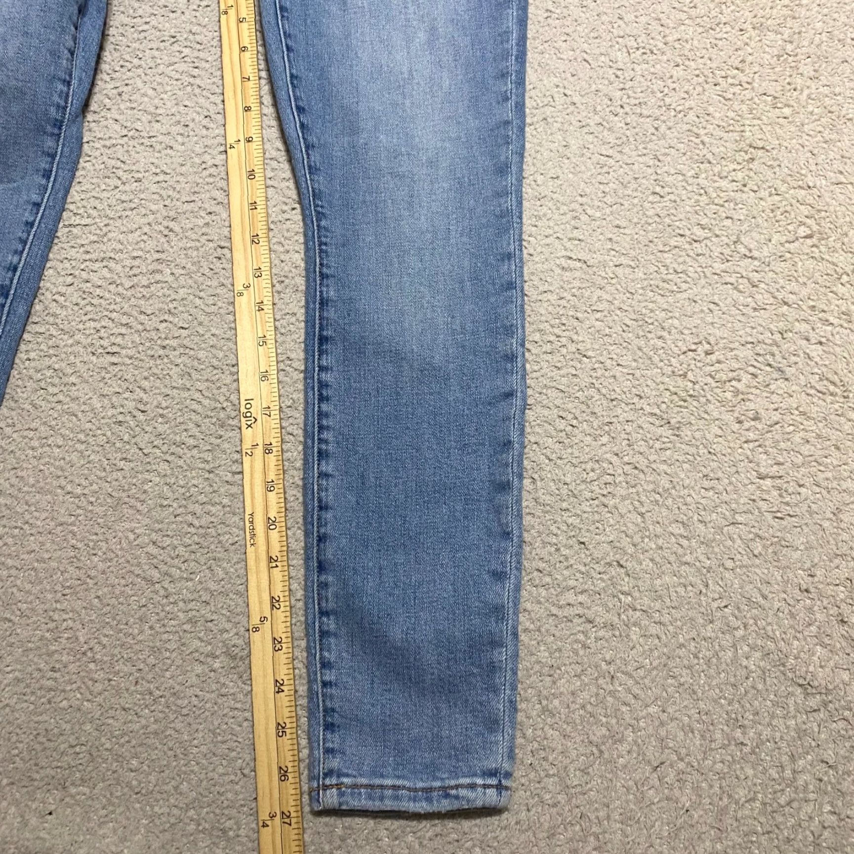 Sam Edelman Sam Edelman Jeans 27 Blue Denim Medium Wash Kitten Mid Rise Skinny Ankle Womens Slim 5-Pocket Design Clothing Accessories Vintage? No Size 27" / US 4 / IT 40 - 6 Thumbnail
