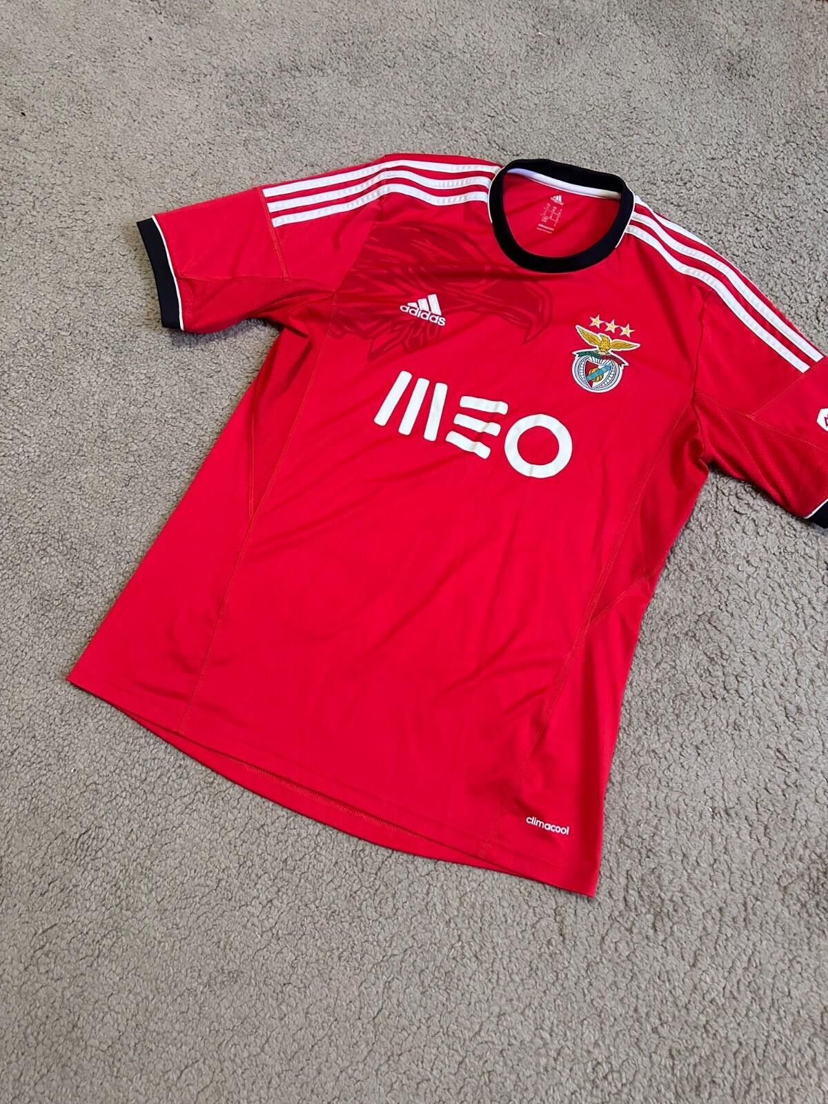 Adidas BENFICA 2013 2014 HOME FOOTBALL SHIRT SOCCER JERSEY Sz M Size US M / EU 48-50 / 2 - 2 Thumbnail