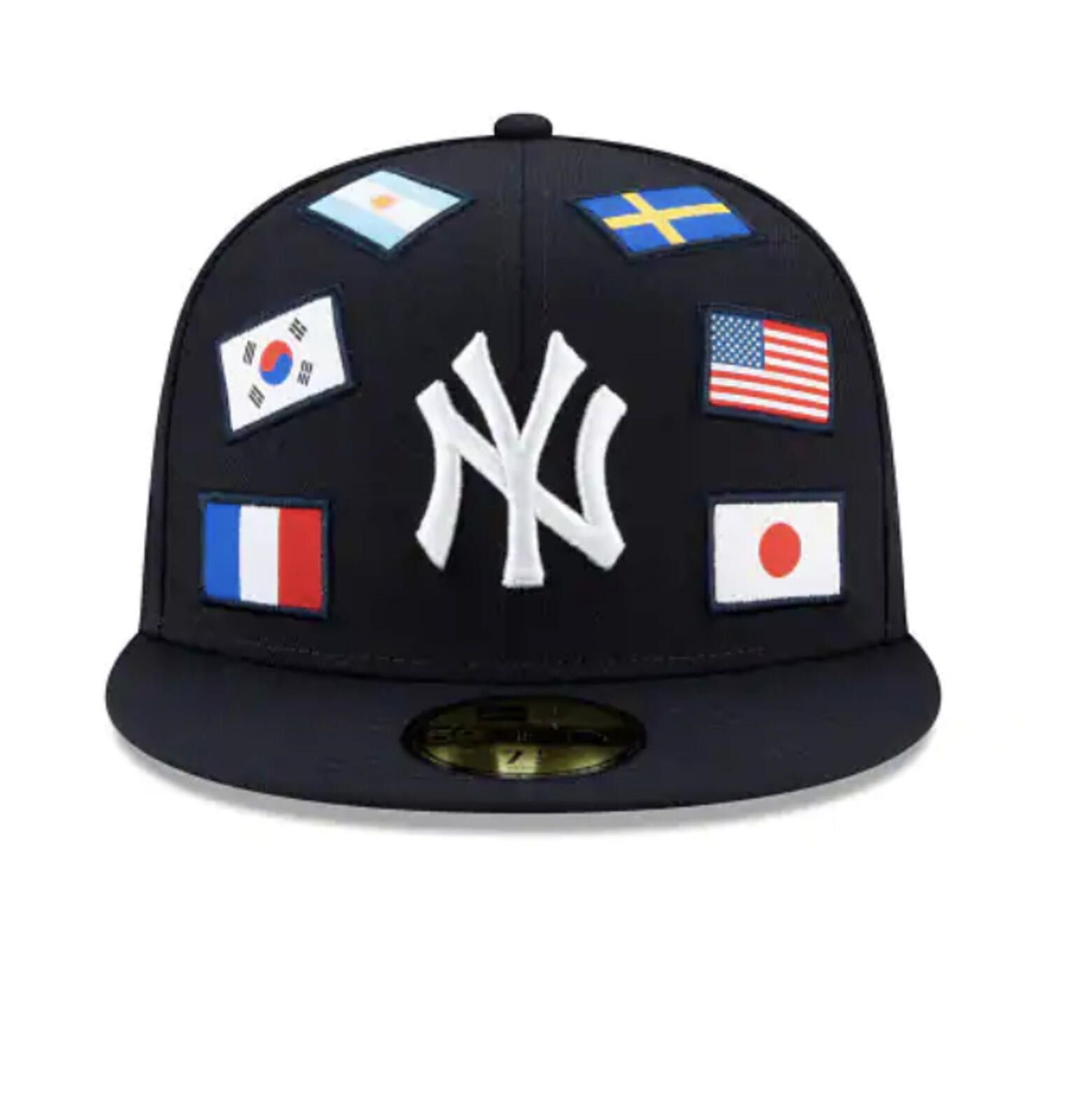 New Era New Era New York Yankees Flag 59FIFTY 7 3/8 Size ONE SIZE - 3 Thumbnail