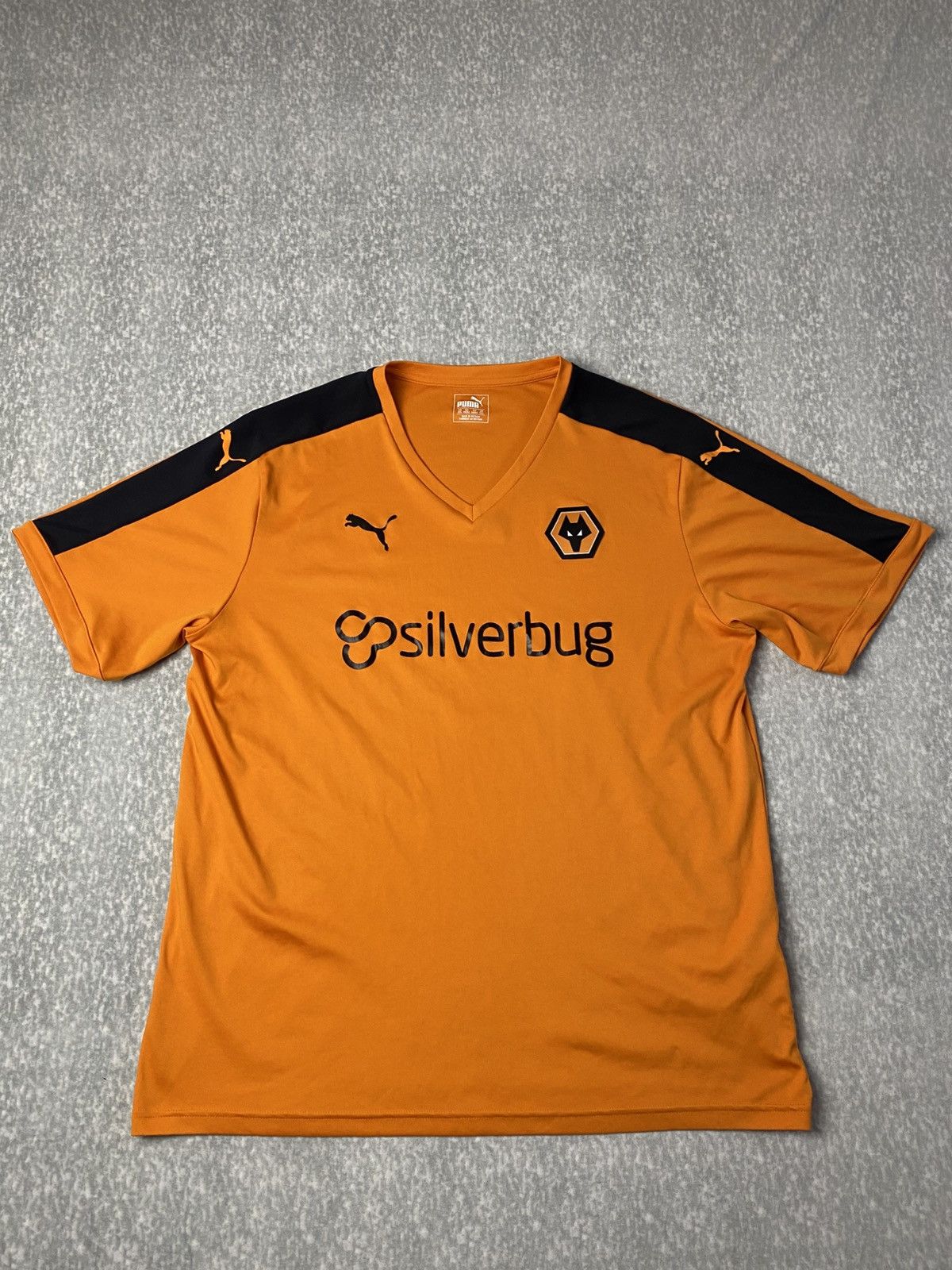 Puma Puma Wolverhampton Wanderers FC 2015/16 Home Shirt Jersey Size US XXL / EU 58 / 5 - 1 Thumbnail