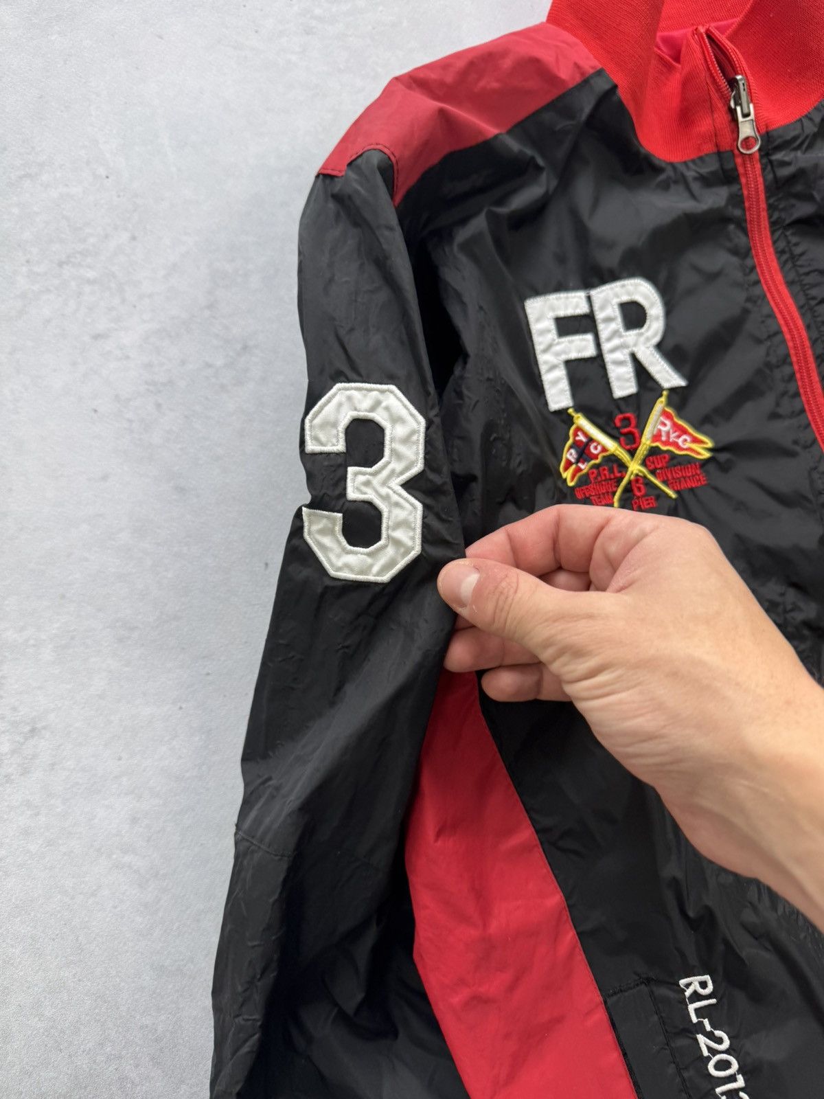 Vintage Vintage France Polo Ralph Lauren Zip Jacket Size US M / EU 48-50 / 2 - 5 Thumbnail
