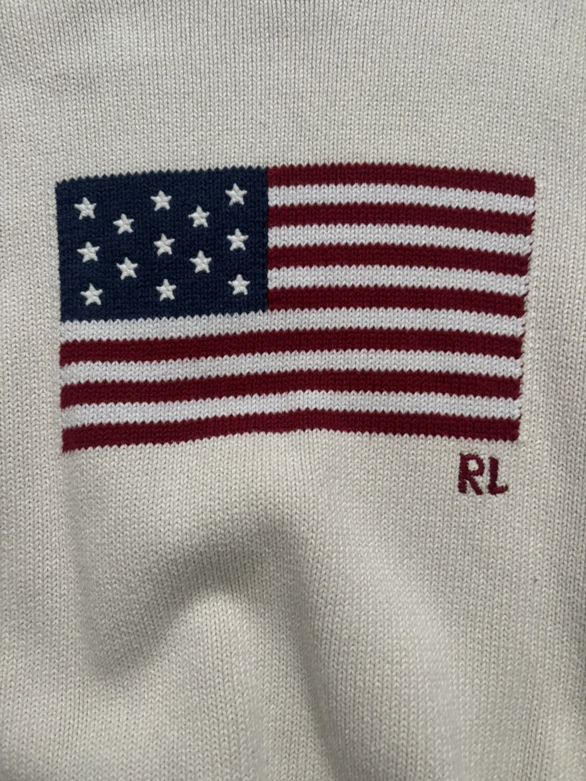 Polo Ralph Lauren The Iconic flag sweater Size US S / EU 44-46 / 1 - 6 Thumbnail