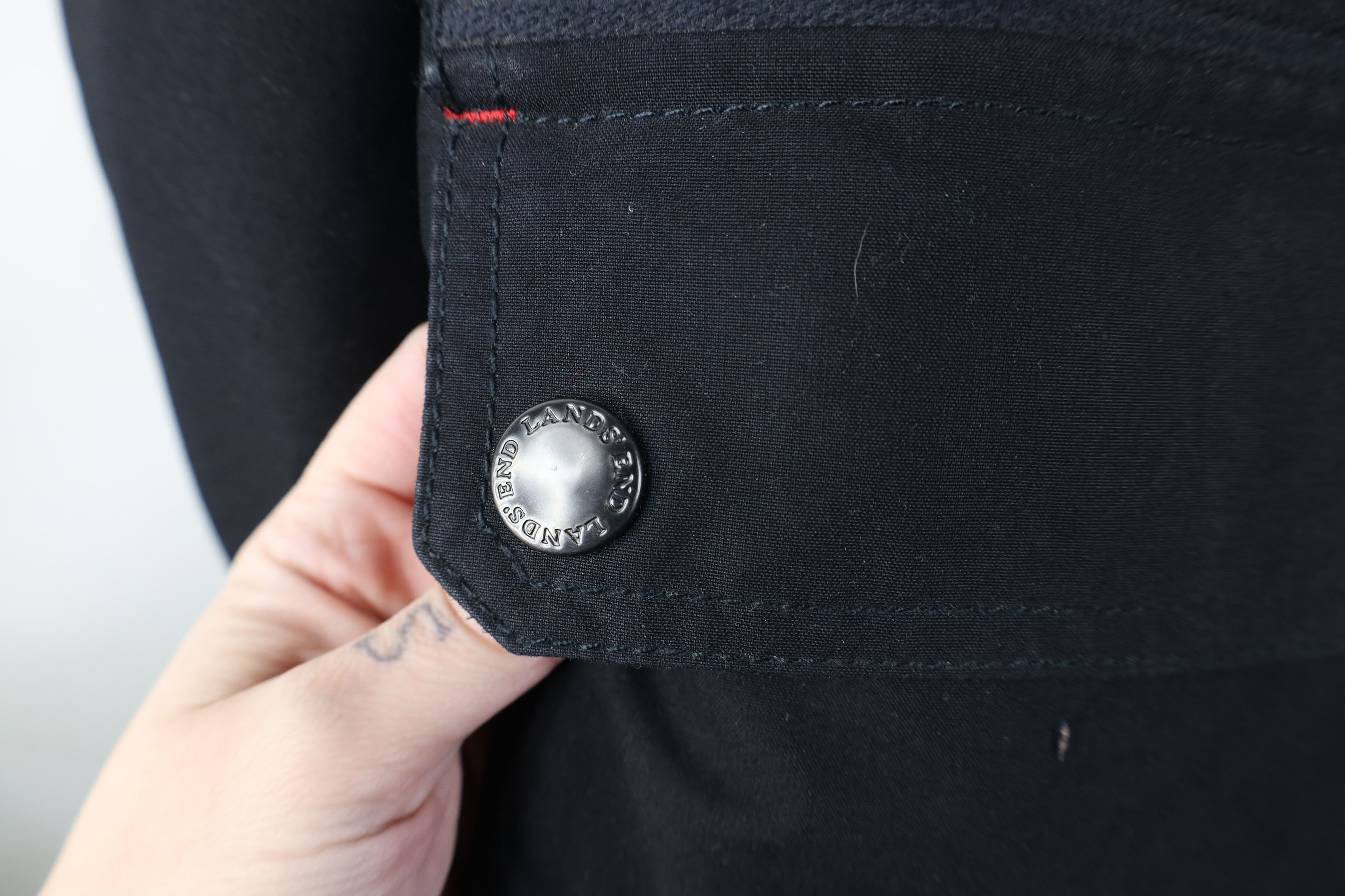 Lands' End Vintage Lands End Mens Insulated Utility Chore Jacket Black Size US M / EU 48-50 / 2 - 7 Thumbnail