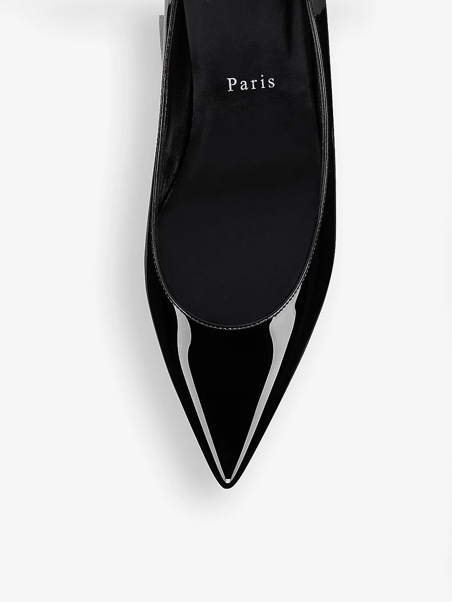 Christian Louboutin oc11z0625 Flats in Black Size US 4 / IT 34 - 3 Thumbnail