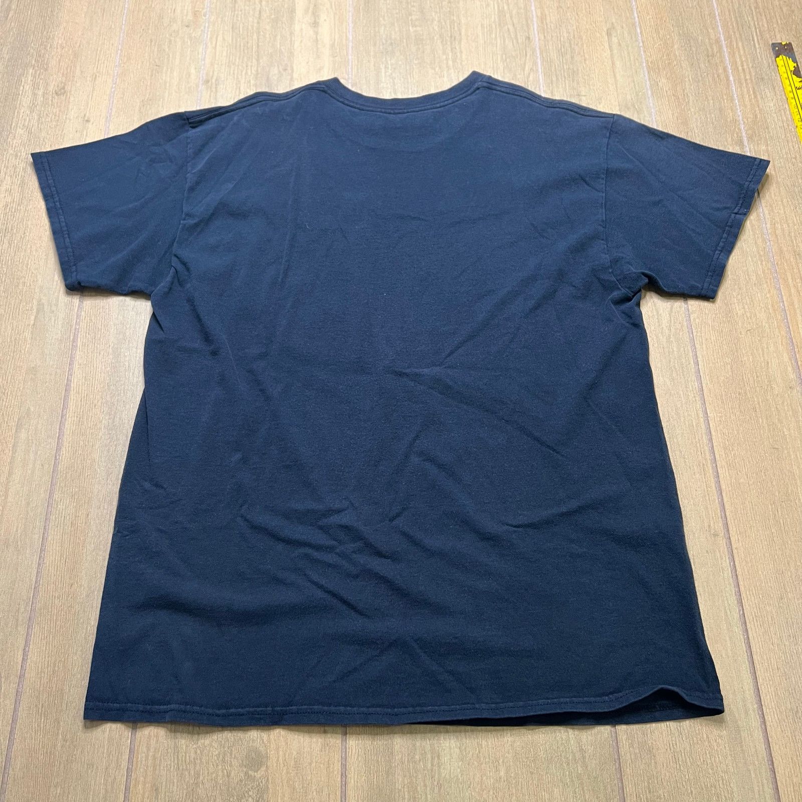 Vintage Vintage Y2K Skull Dragon Sz L Black Short Sleeve distress Size US L / EU 52-54 / 3 - 7 Thumbnail