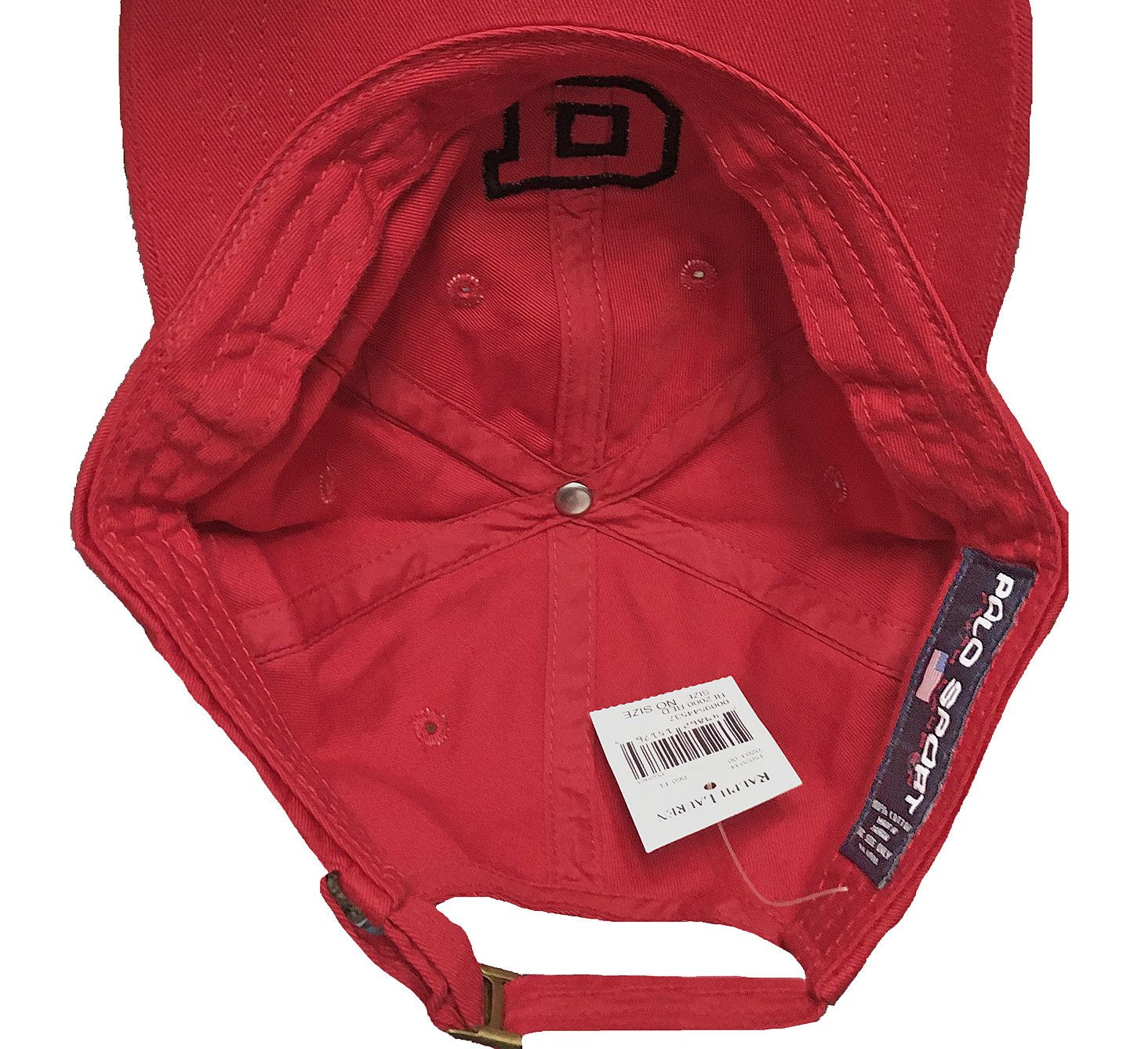 Polo Ralph Lauren NEW 2003 Vintage Polo Sport Ralph Lauren Baseball Hat! Red Size ONE SIZE - 4 Thumbnail