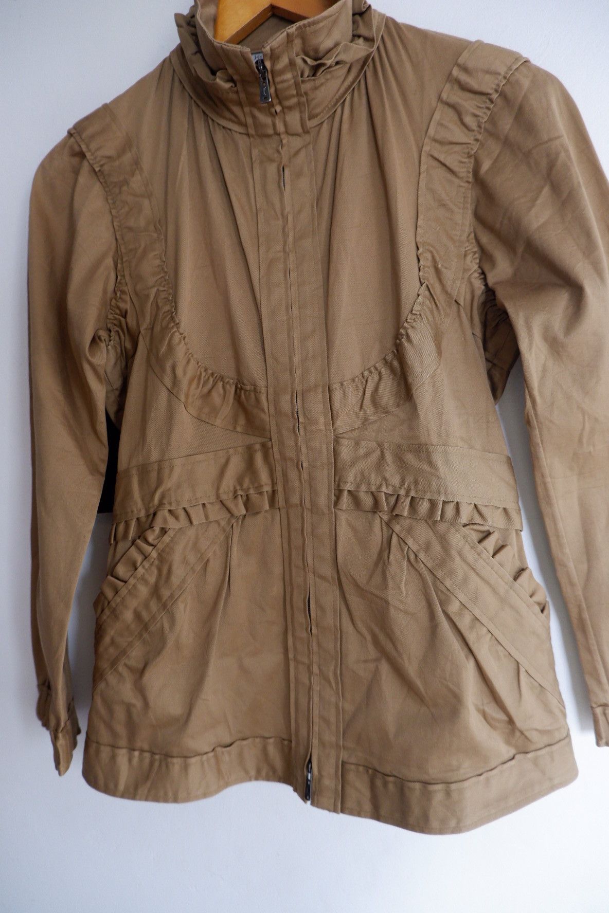 Yves Saint Laurent Vintage Ysl Rive Gauche Tom Ford Zipper Blouse Size M / US 6-8 / IT 42-44 - 5 Thumbnail