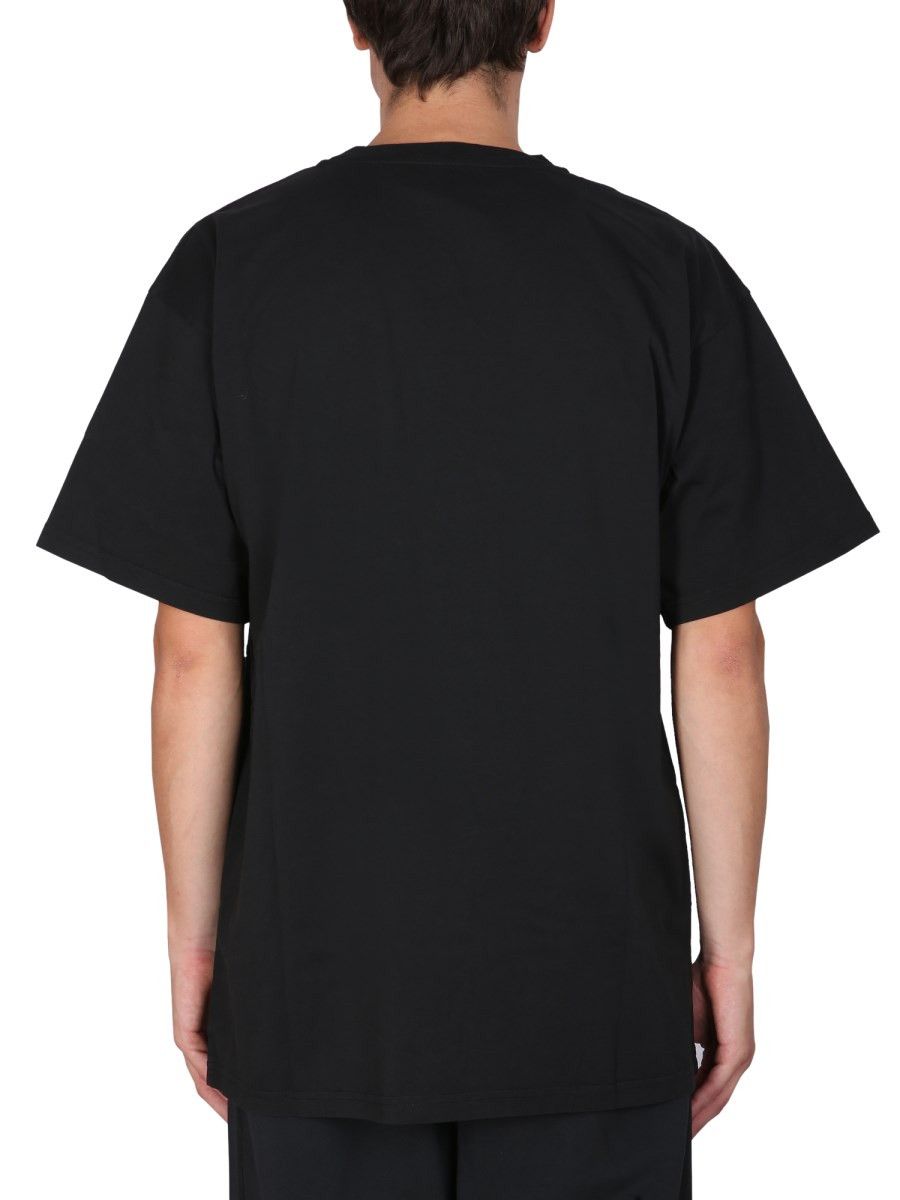 Moschino o1y0225 Logo T-Shirt in Black Size US M / EU 48-50 / 2 - 3 Thumbnail