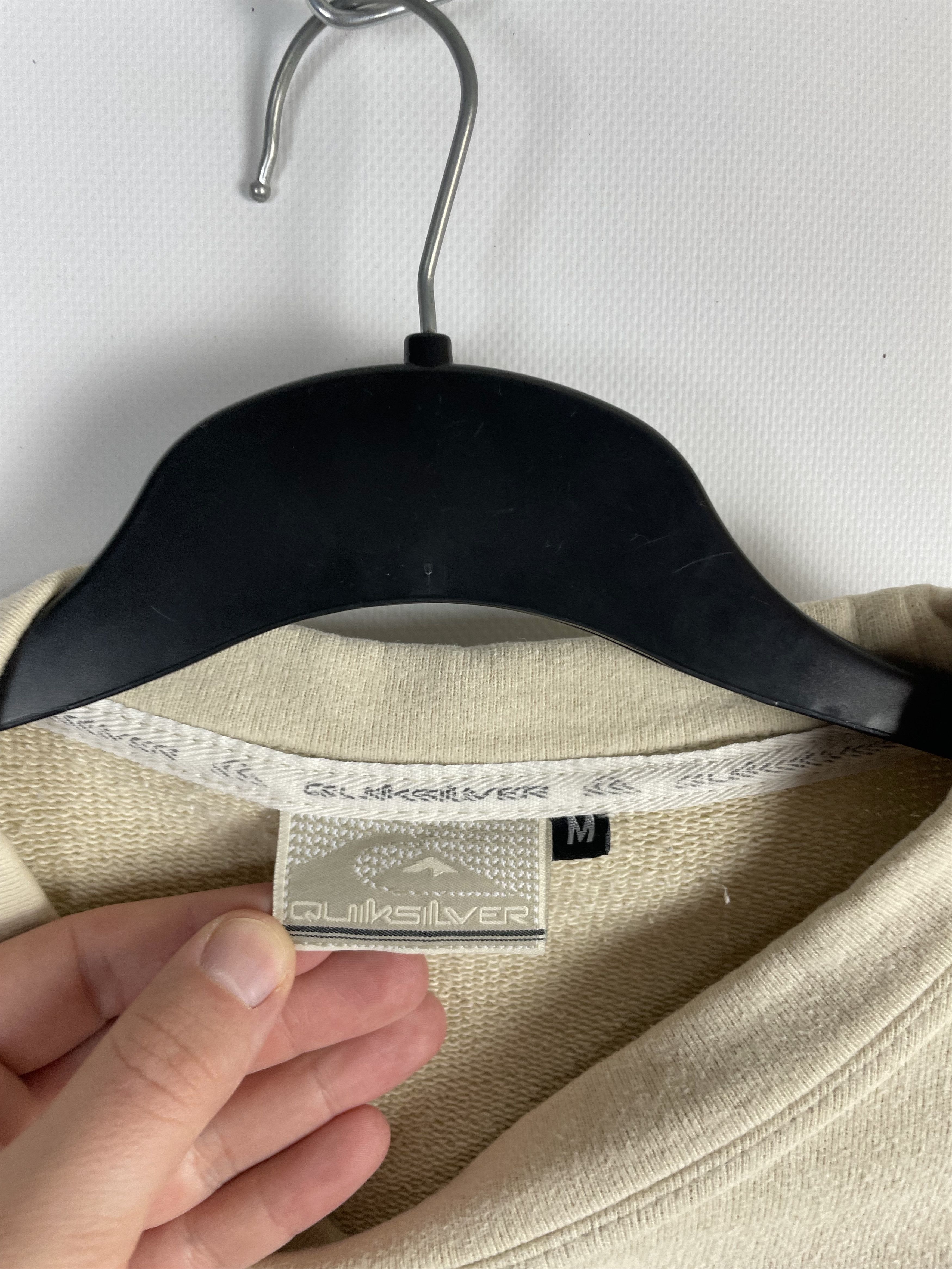 Quiksilver × Vintage Vintage 90s Surf Quicksilver Sweatshirts Size US M / EU 48-50 / 2 - 7 Thumbnail
