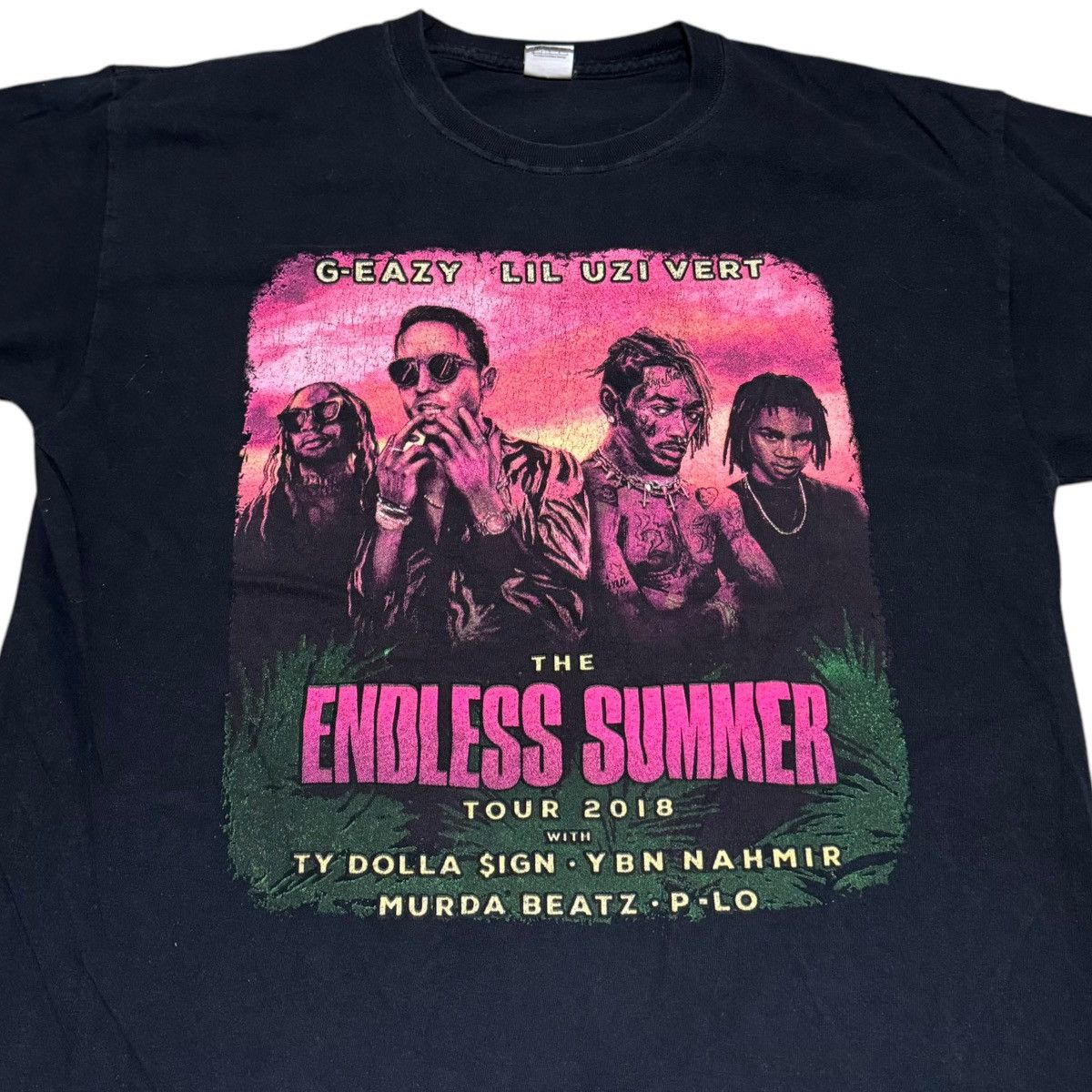 Band Tees × Gildan Gildan 2018 The Endless Summer Tour G-Eazy Shirt Adult Large Size US L / EU 52-54 / 3 - 2 Thumbnail