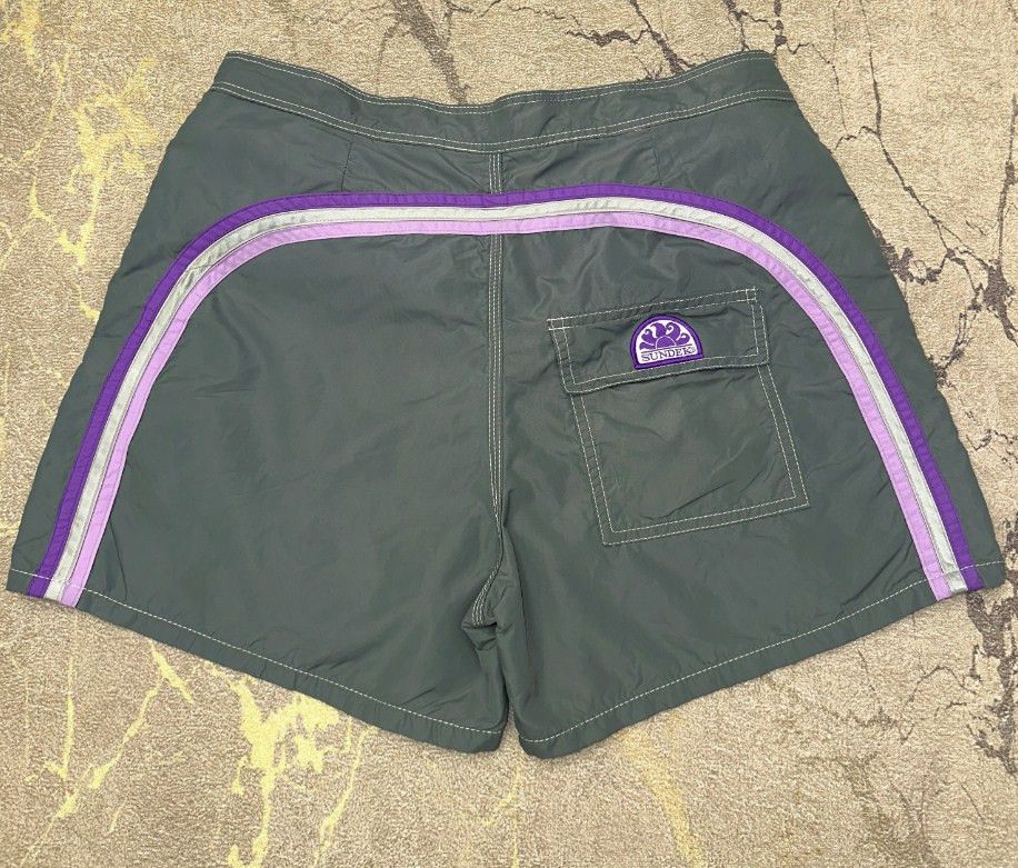 Sundek Sundek 33 Beach Swim Board Shorts Trunks Bath Suit Size 33 S Size US 33 - 16 Thumbnail