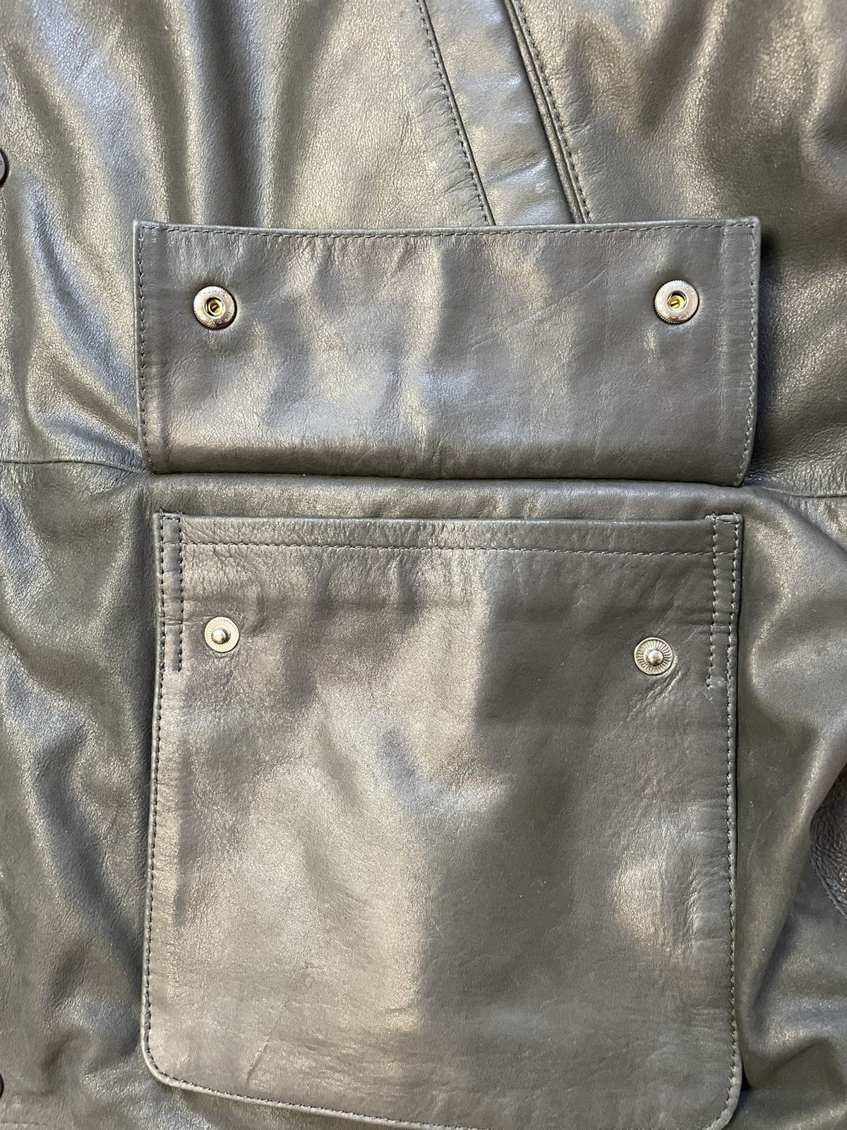 Barbour Barbour Bushman Leather Jacket Men's, Size Xl Size US XL / EU 56 / 4 - 8 Thumbnail