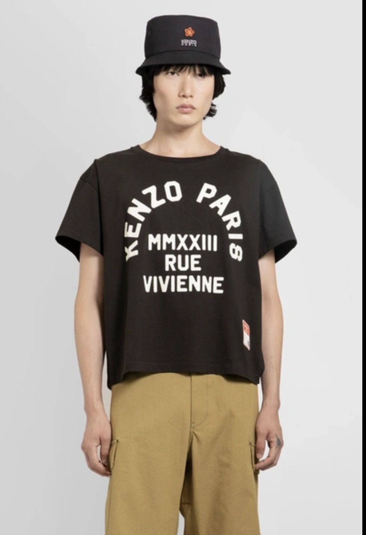 Kenzo Kenzo Logo-Patch Crewneck T-Shirt Size US S / EU 44-46 / 1 - 6 Thumbnail