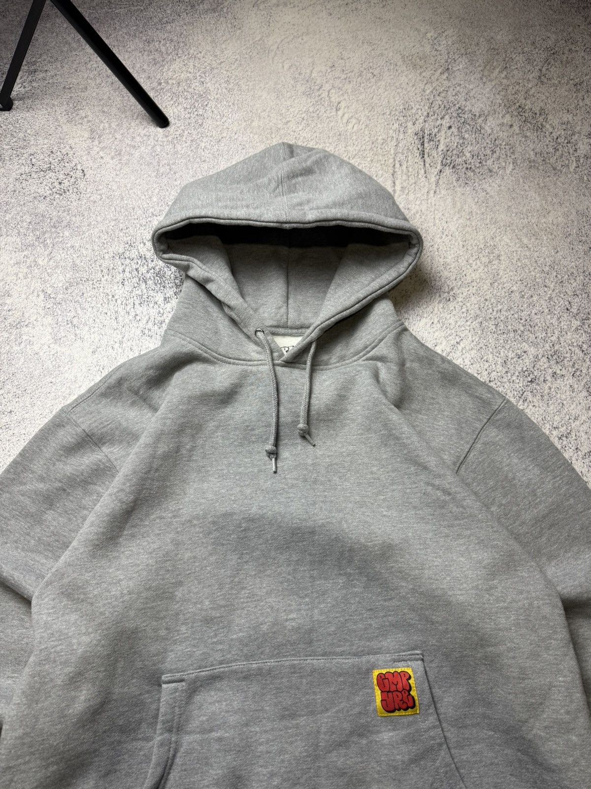 Empyre Empyre Gray Logo Patch Hoodie Size L Size US L / EU 52-54 / 3 - 8 Thumbnail