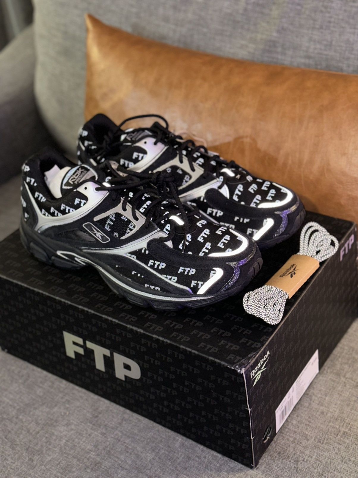 Fuck The Population FTP x REEBOK TRINITY KFS Size US 12 / EU 45 - 6 Thumbnail