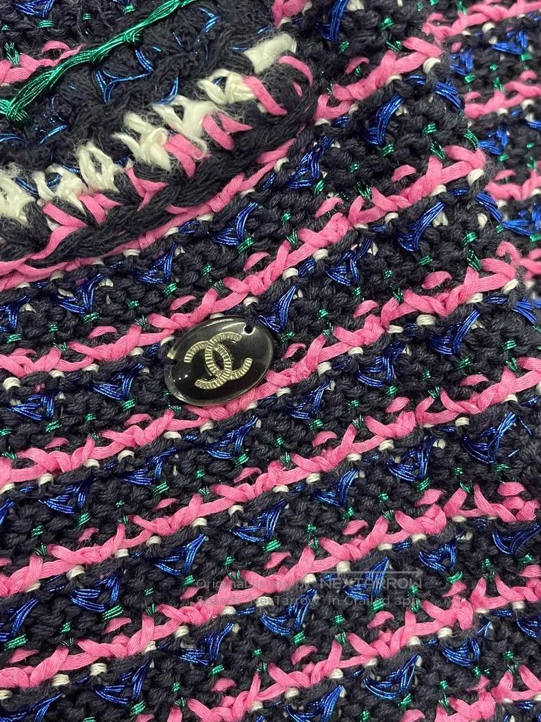 Chanel Chanel Colourful braided cardigan coat Size XXS / US 00 / IT 34 - 2 Thumbnail