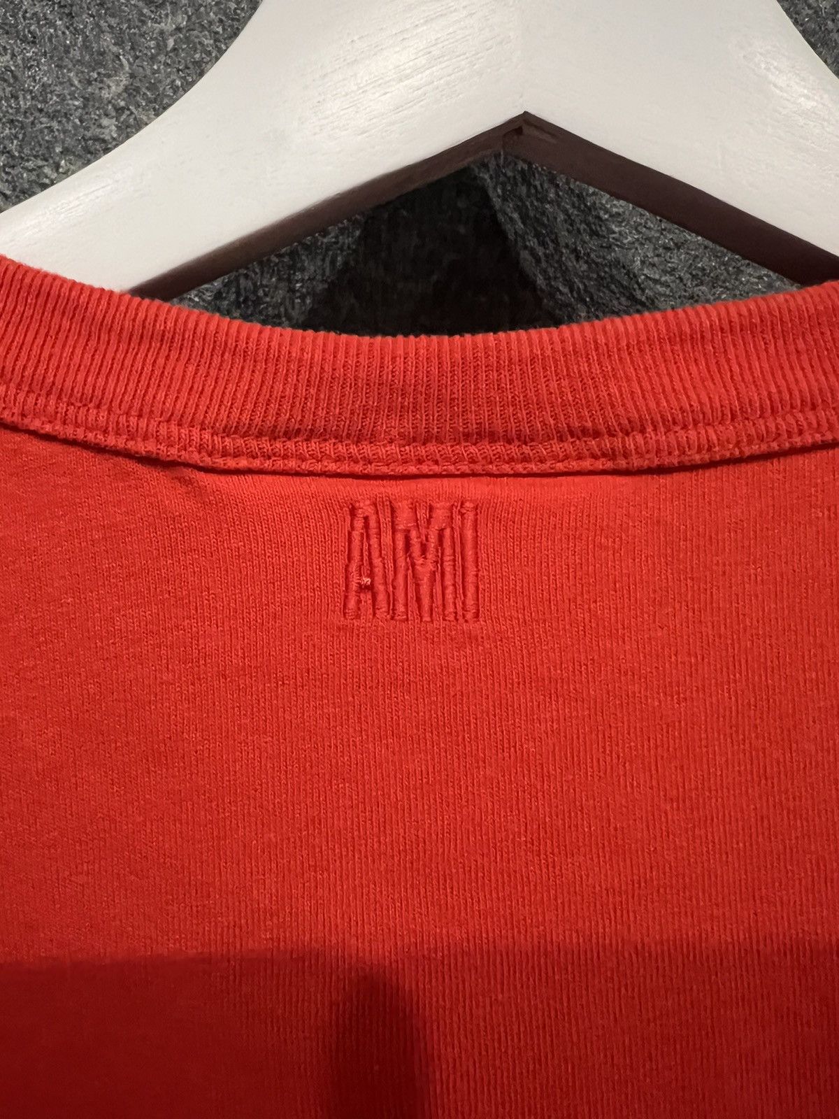 AMI AMI tshirt red medium Size US M / EU 48-50 / 2 - 5 Thumbnail