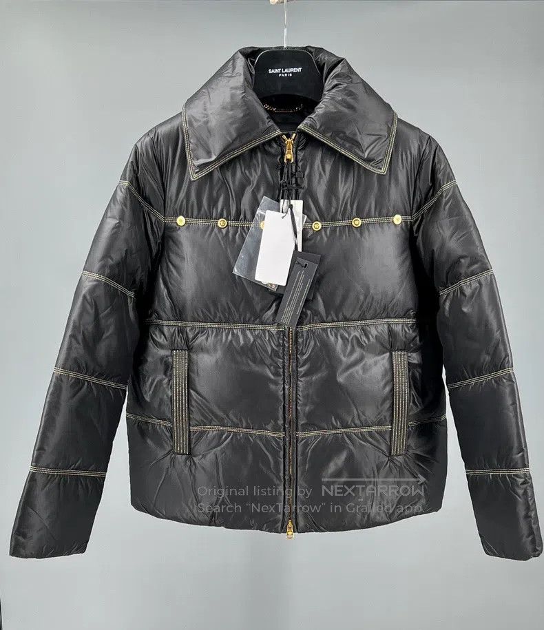 Versace Versace Black goose down jacket coat Size XS / US 0-2 / IT 36-38 - 1 Thumbnail