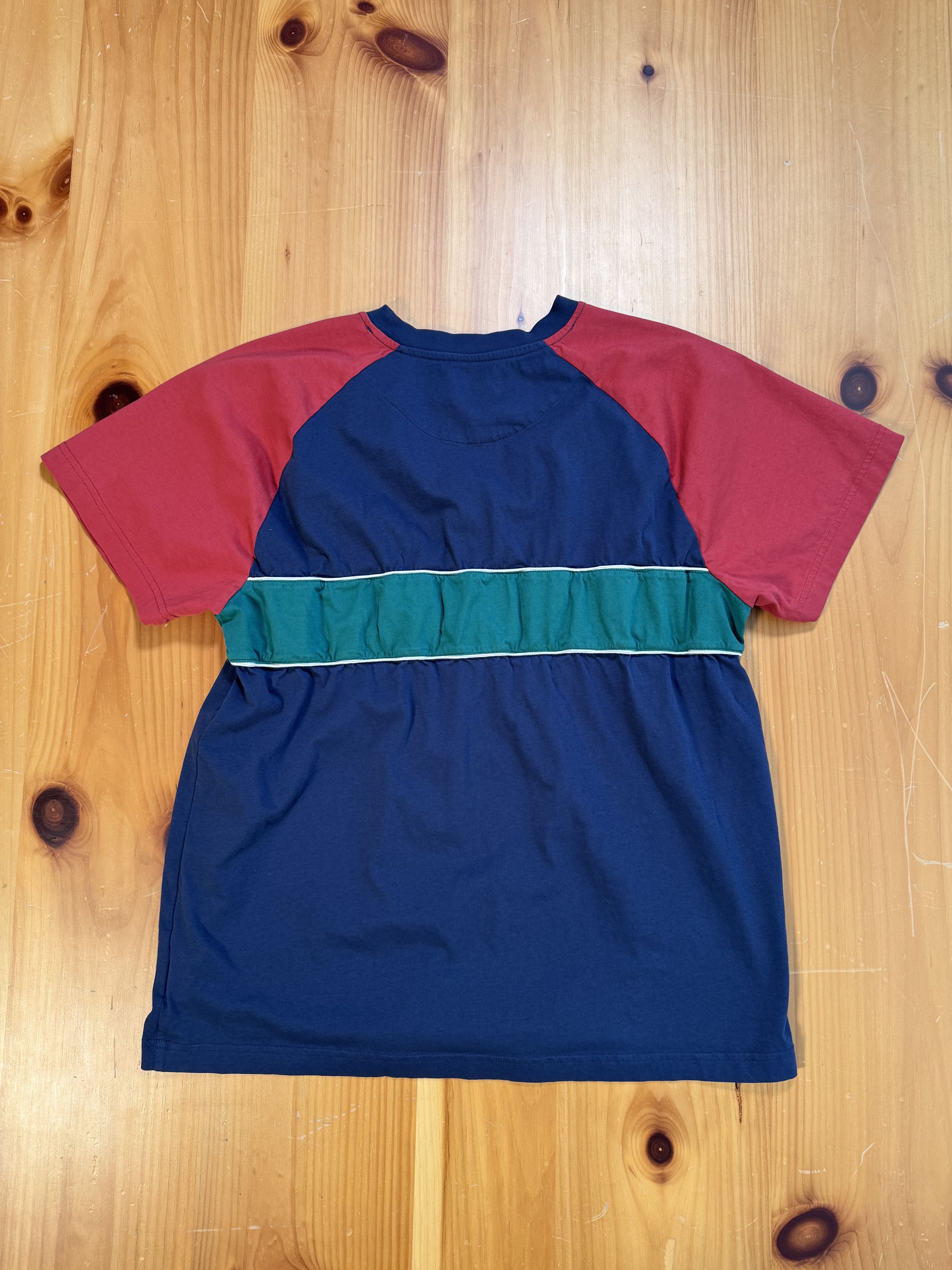 Wales Bonner Wales Bonner FW 20 STRIPE PIPING T SHIRT Size US L / EU 52-54 / 3 - 8 Thumbnail