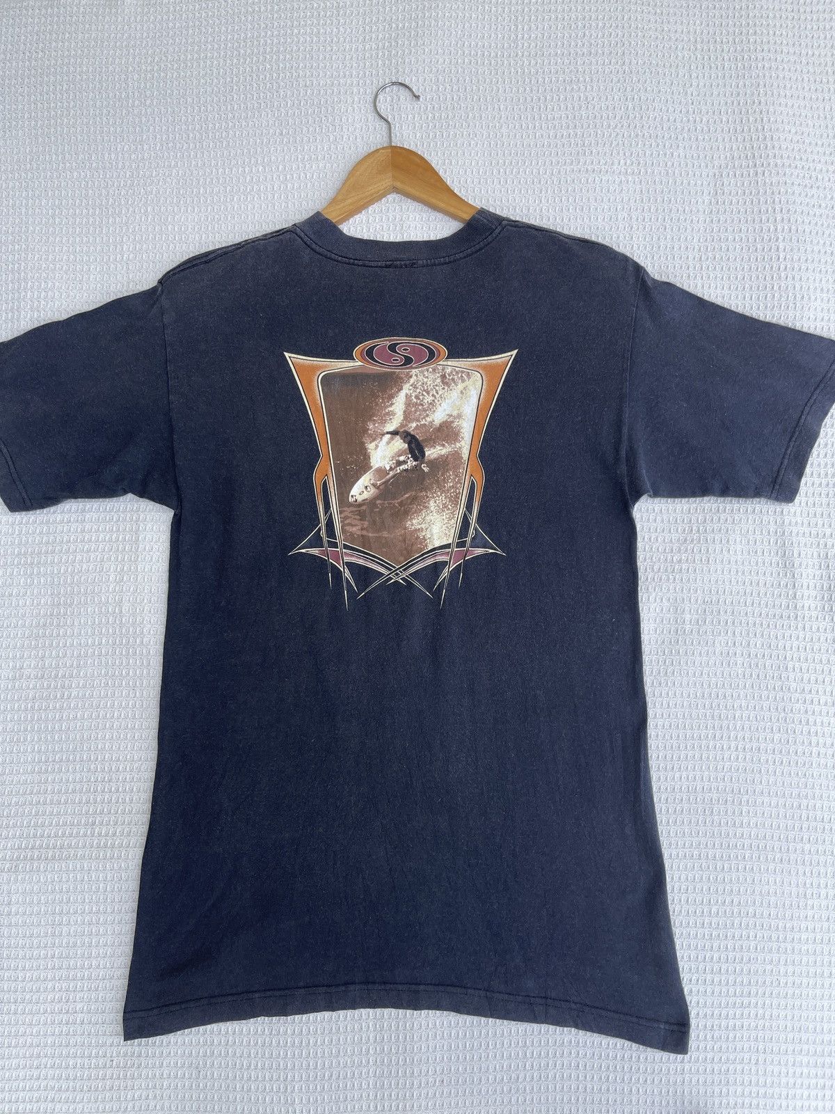 Vintage Last Drop🔥Rare🔥Vintage Faded 90s T&C Surf Design Tee Size US S / EU 44-46 / 1 - 8 Thumbnail