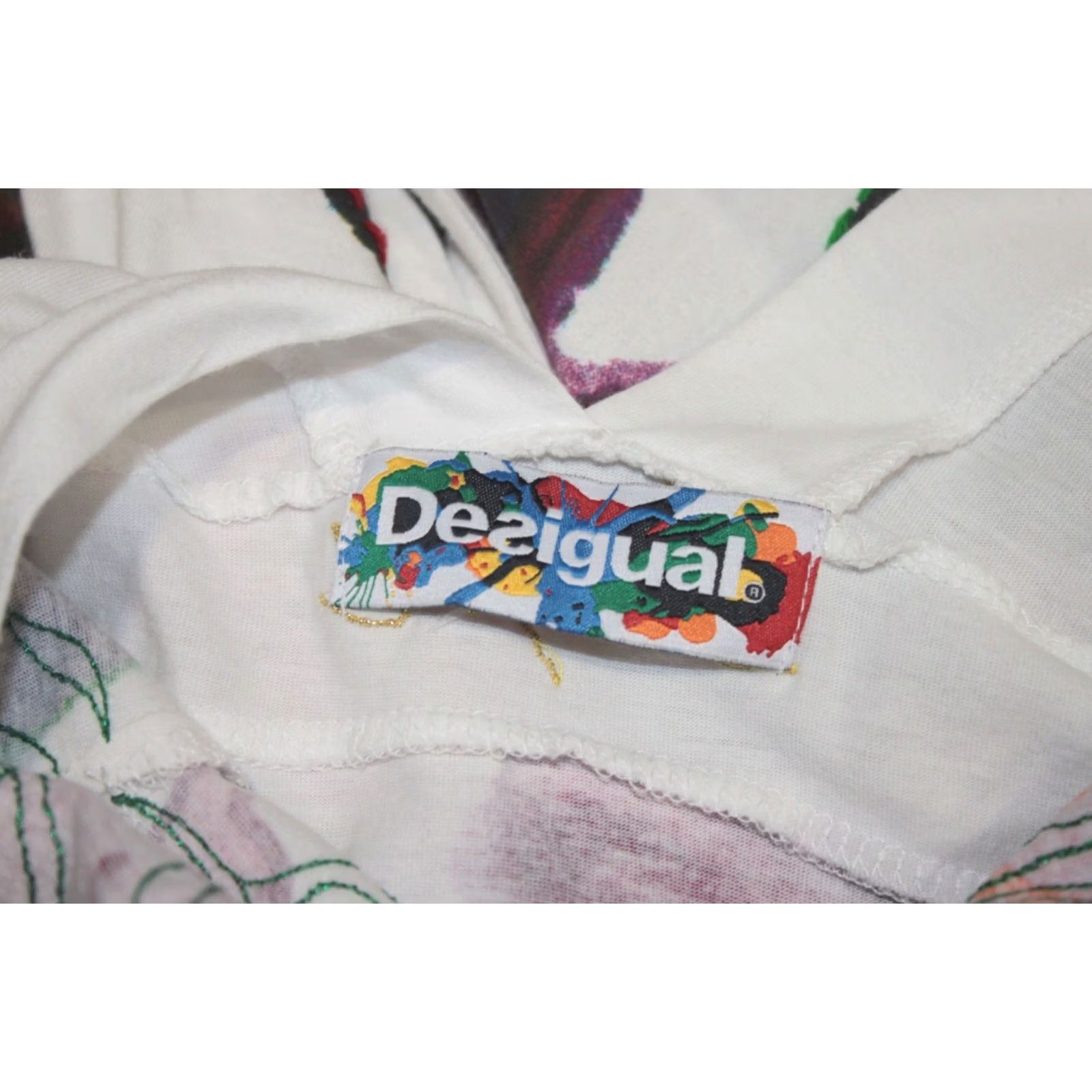 Desigual Desigual Dress Womens L Knee Length A-Line Multicoloured Desigual Dress L Womens Size L / US 10 / IT 46 - 5 Thumbnail