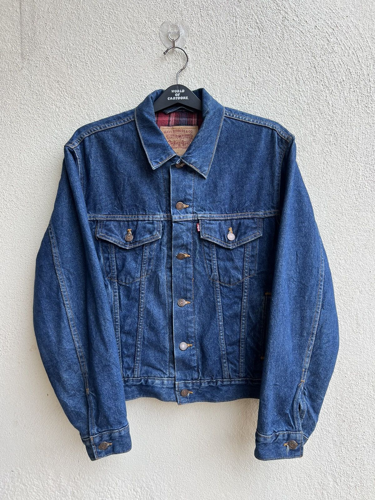 Levi's Vintage 90s Levi’s 70506 Blanket Denim Trucker Jacket Size US M / EU 48-50 / 2 - 6 Thumbnail