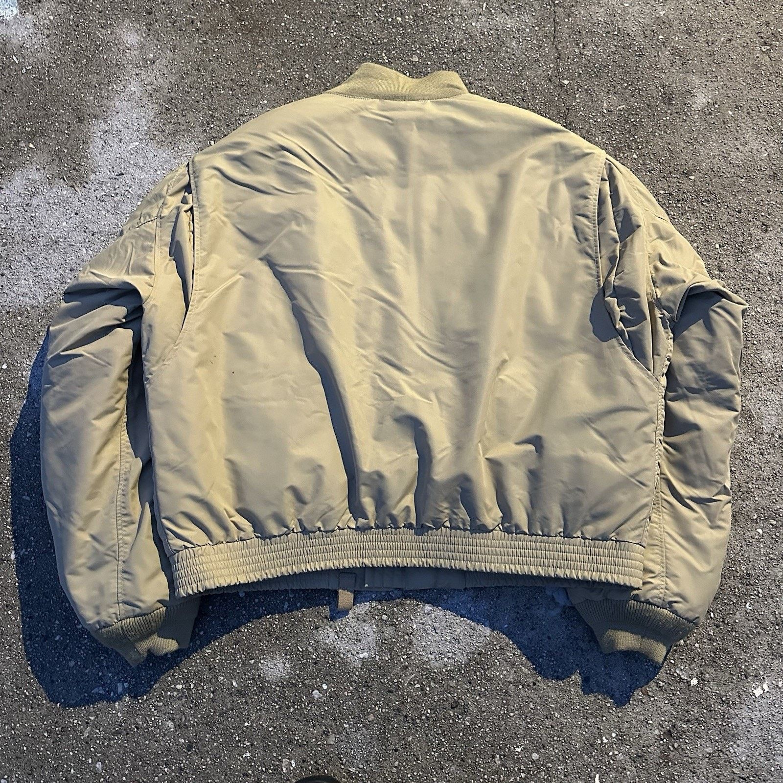 Polo Ralph Lauren × Vintage Vintage 90s Polo Sport Ralph Lauren Bomber Puffer Jacket Size US XL / EU 56 / 4 - 4 Thumbnail