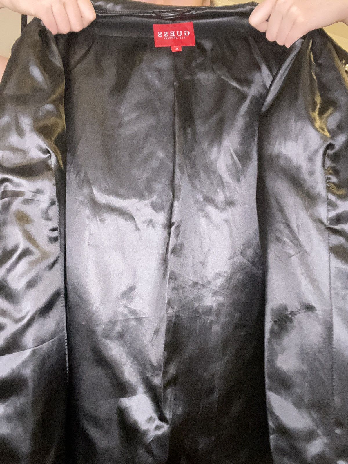 Guess Black Guess leather jacket size xl Size XL / US 12-14 / IT 48-50 - 8 Thumbnail