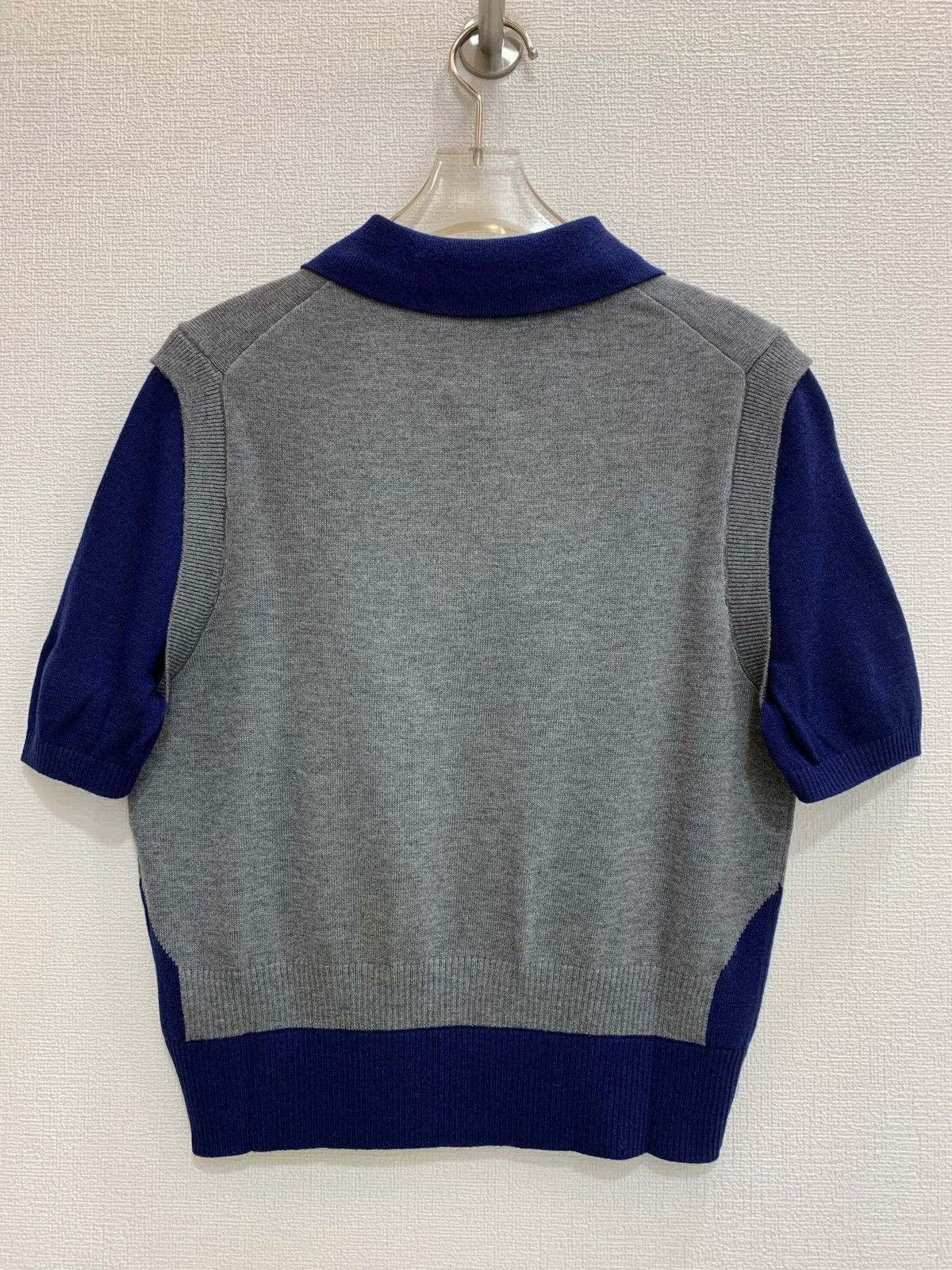 Miu Miu MIU MIU Wool short-sleeved knitted sweater Size S / US 4 / IT 40 - 6 Thumbnail