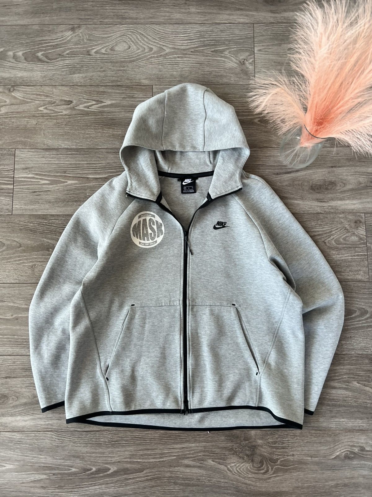 Designer × Nike ‼️Nike Tech Fleece Norway Windrunner Zip Hoodie‼️ Size US XL / EU 56 / 4 - 9 Thumbnail