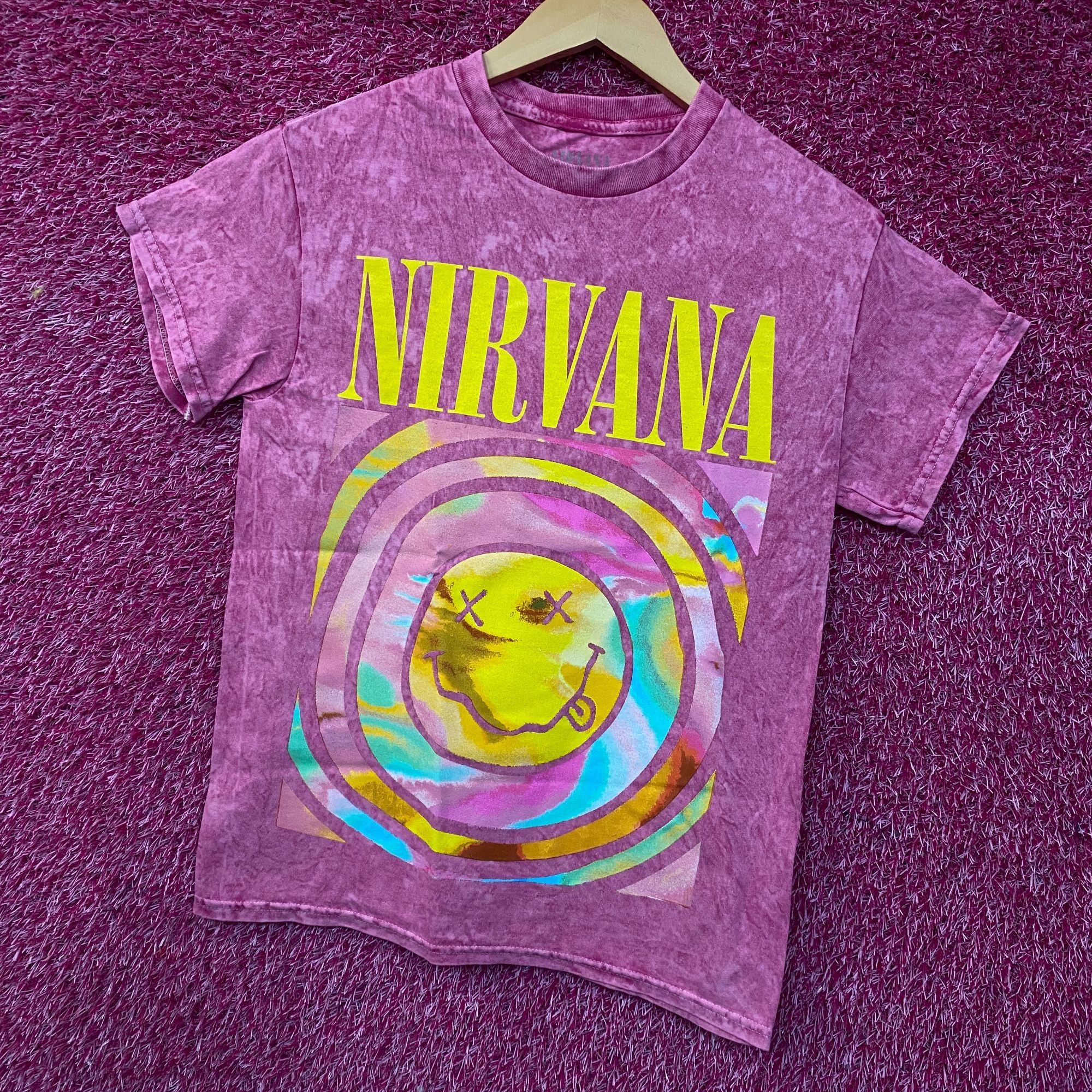 Nirvana Nirvana Dead Smiley Grunge Band Graphic T-Shirt Small Size US S / EU 44-46 / 1 - 3 Thumbnail