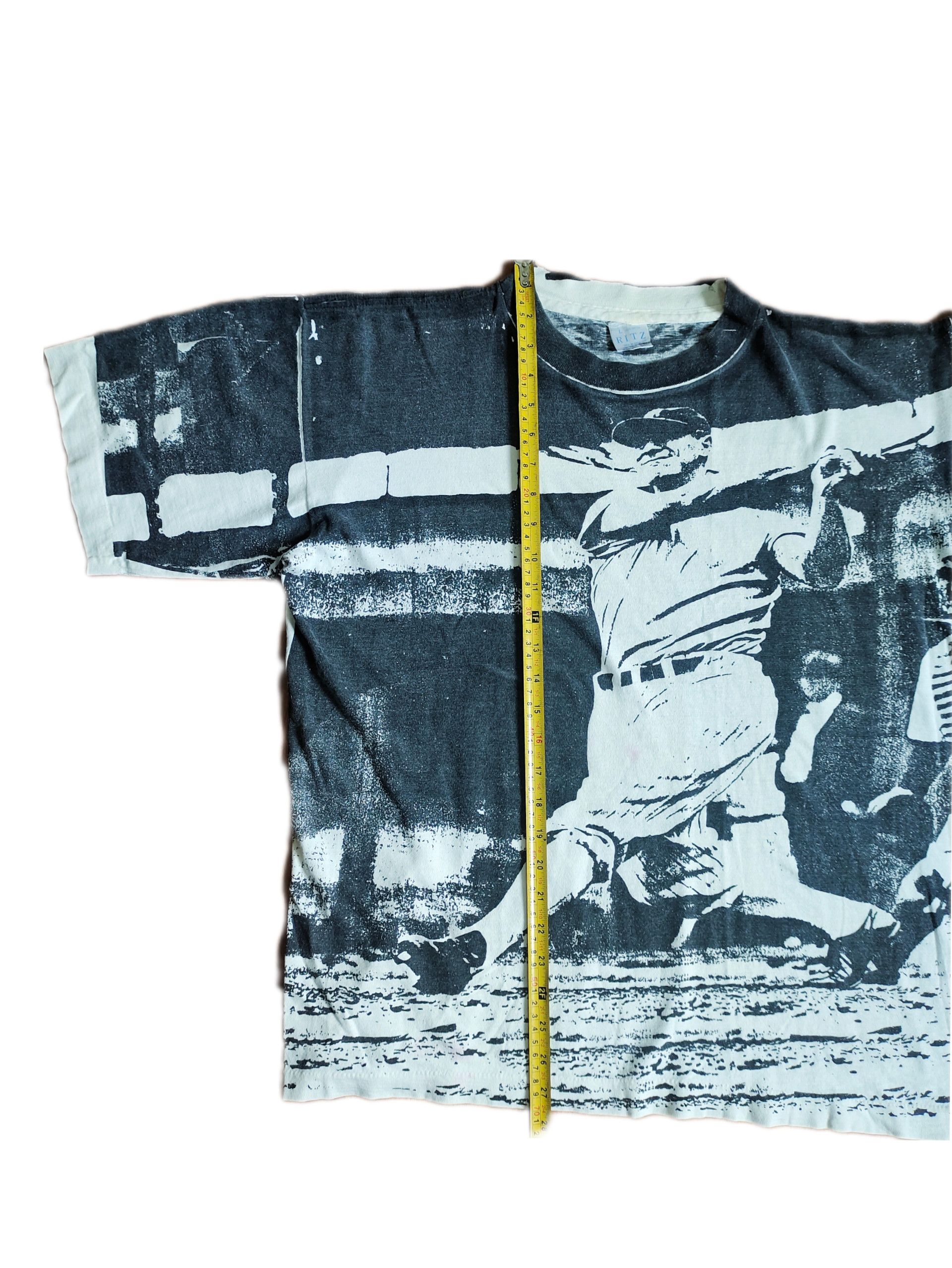 Vintage Vintage Babe Ruth All over print 90s T-Shirt Size US XL / EU 56 / 4 - 6 Thumbnail