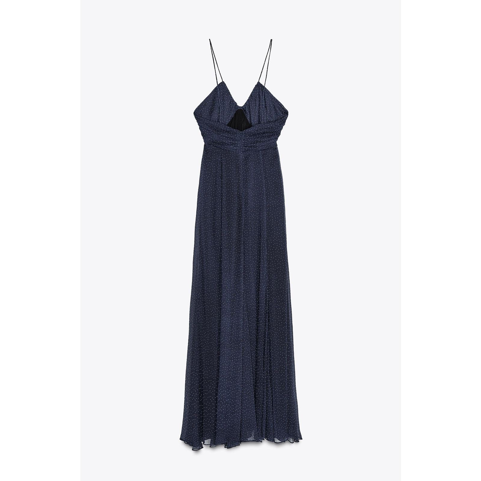 zara maxi dress blue LEO LIN Women's Zara Shirt Midi Dress - Blue