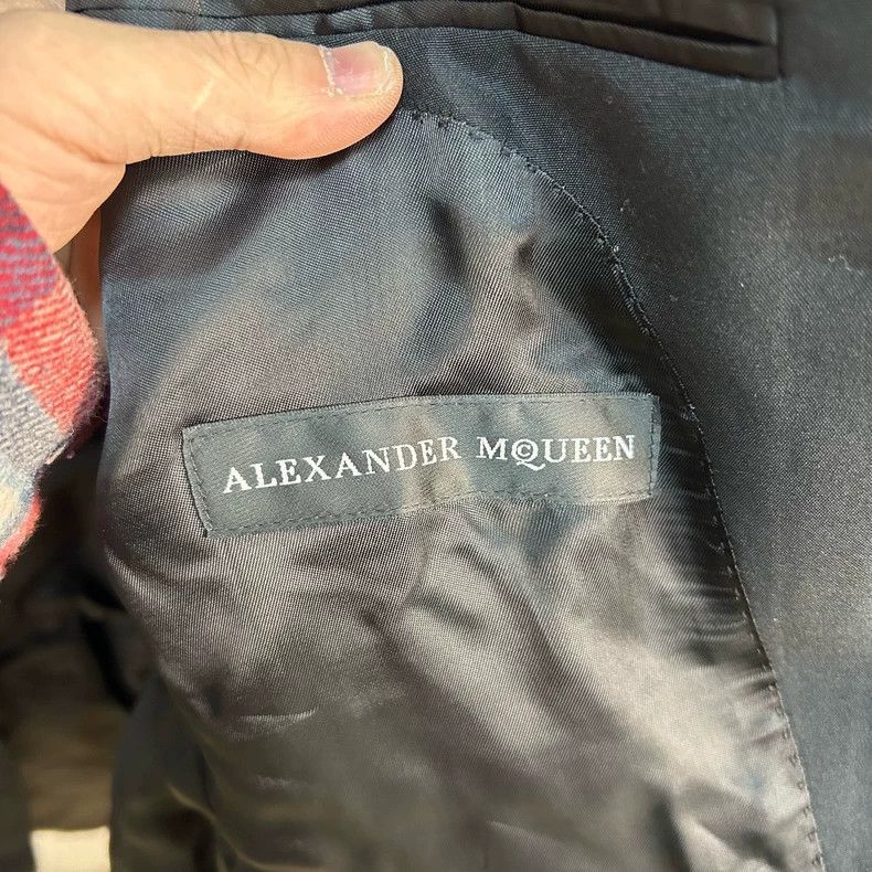 Alexander McQueen Alexander Mcqueen Newcomer's embroidered suit Size 50R - 3 Thumbnail
