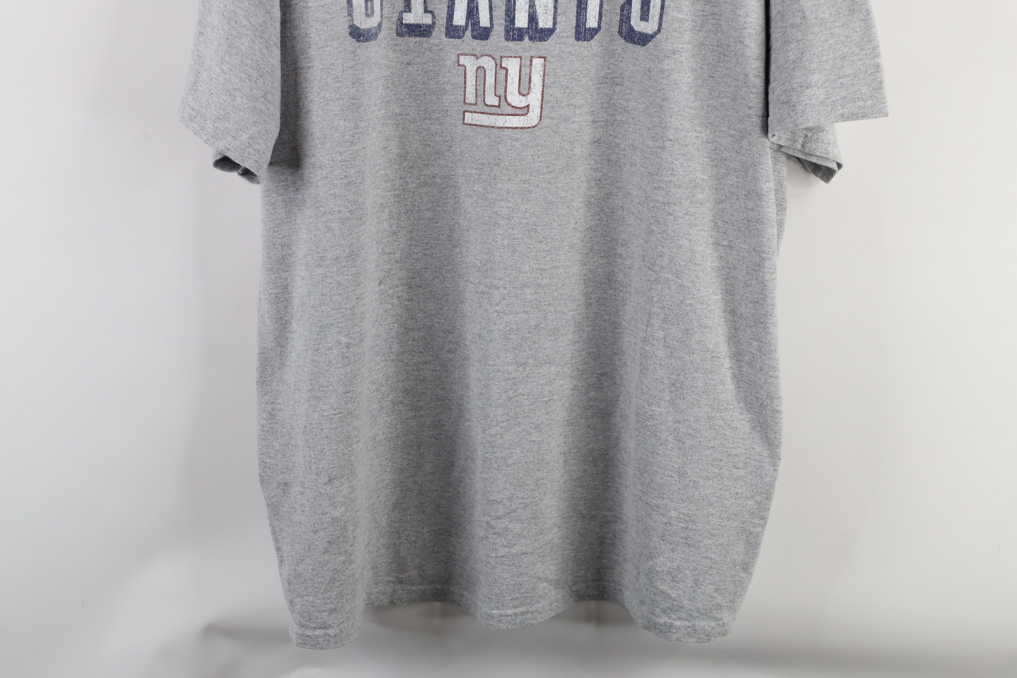 Vintage Vintage NFL Spell Out New York Giants Football T-Shirt Gray Size US XXL / EU 58 / 5 - 3 Thumbnail