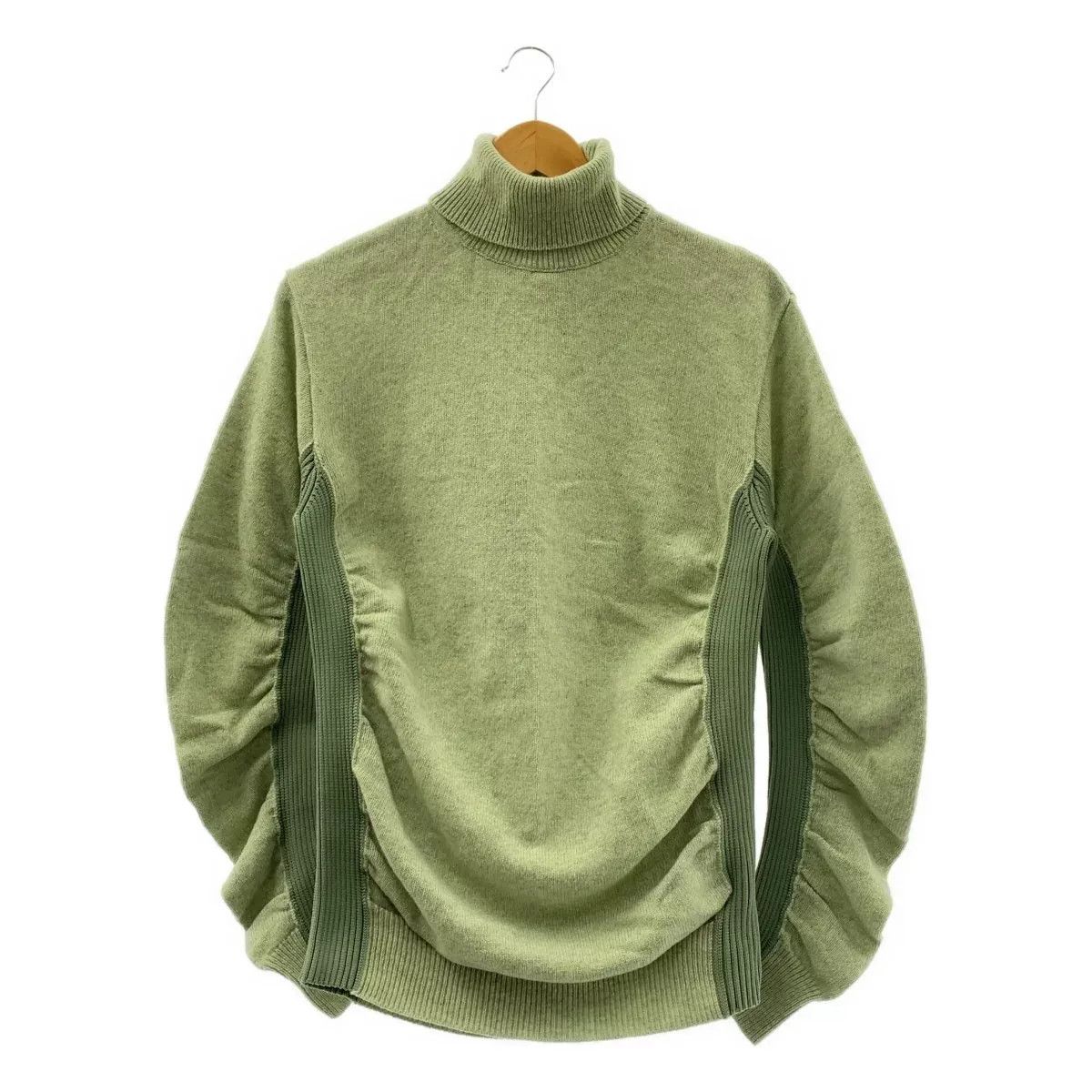 MM6 MM6 Maison Margiela Green Knit Sweater Size XS / US 0-2 / IT 36-38 - 1 Thumbnail