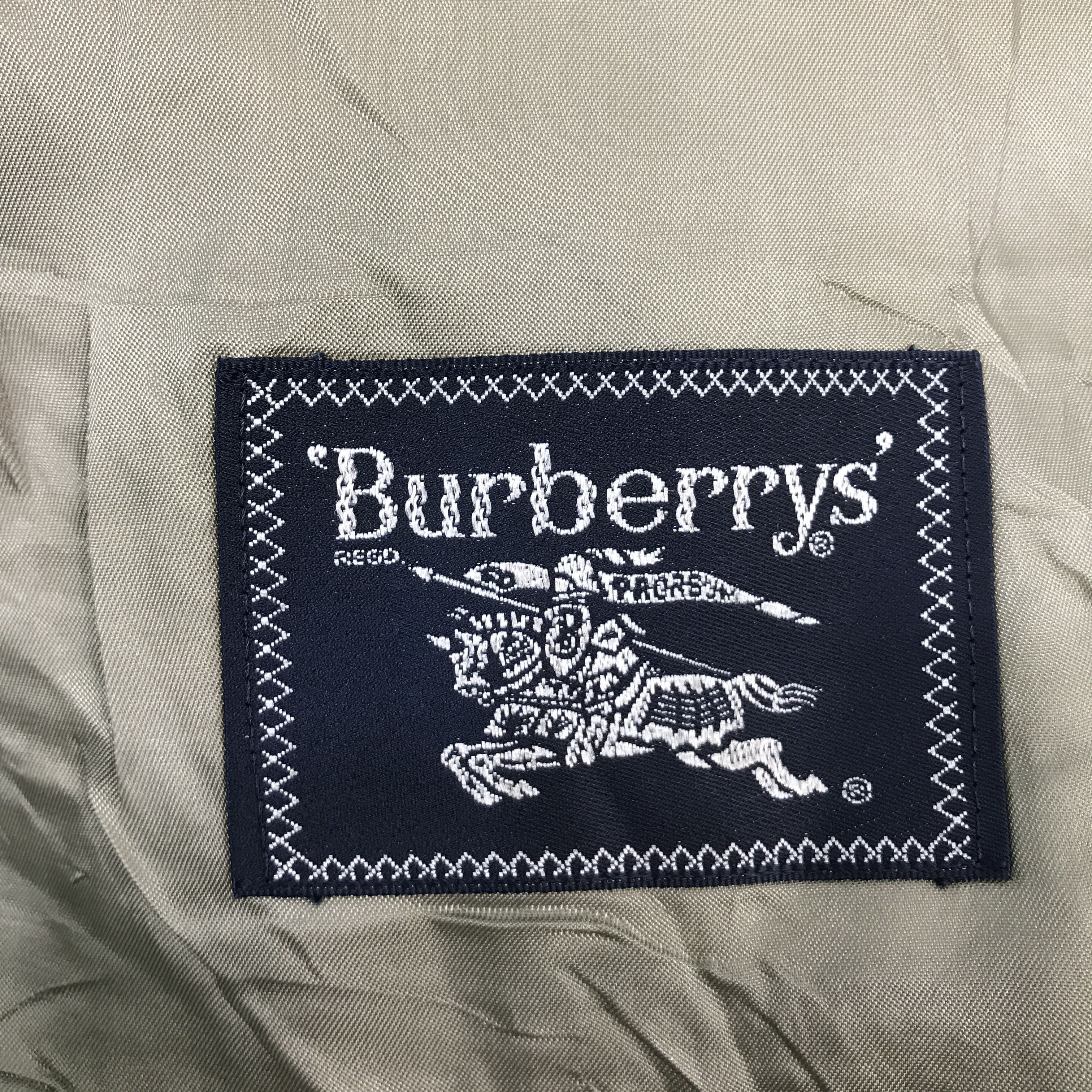 Burberry × Japanese Brand × Vintage burberrys flannel design Japan blazer coat jacket Size US L / EU 52-54 / 3 - 10 Thumbnail