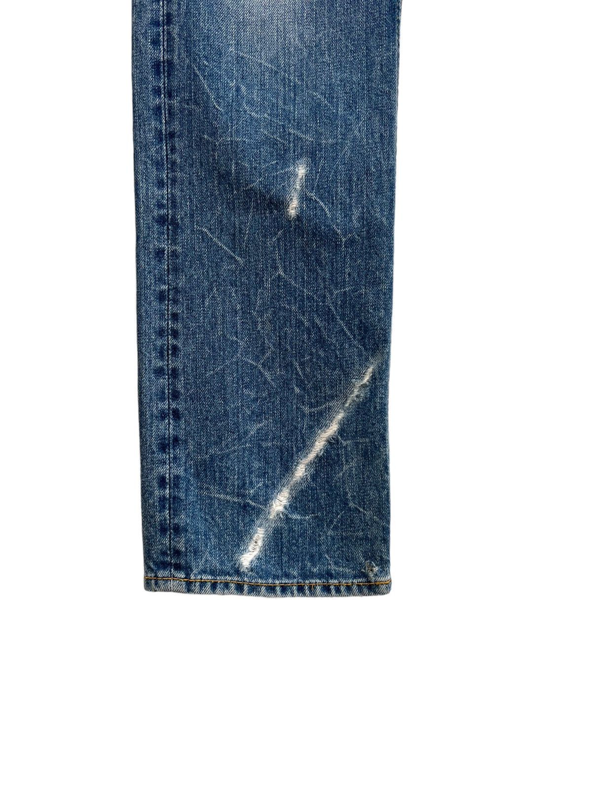 Vintage Antgauge Japan Double Waist Rips Distressed Denim Size US 29 - 10 Thumbnail