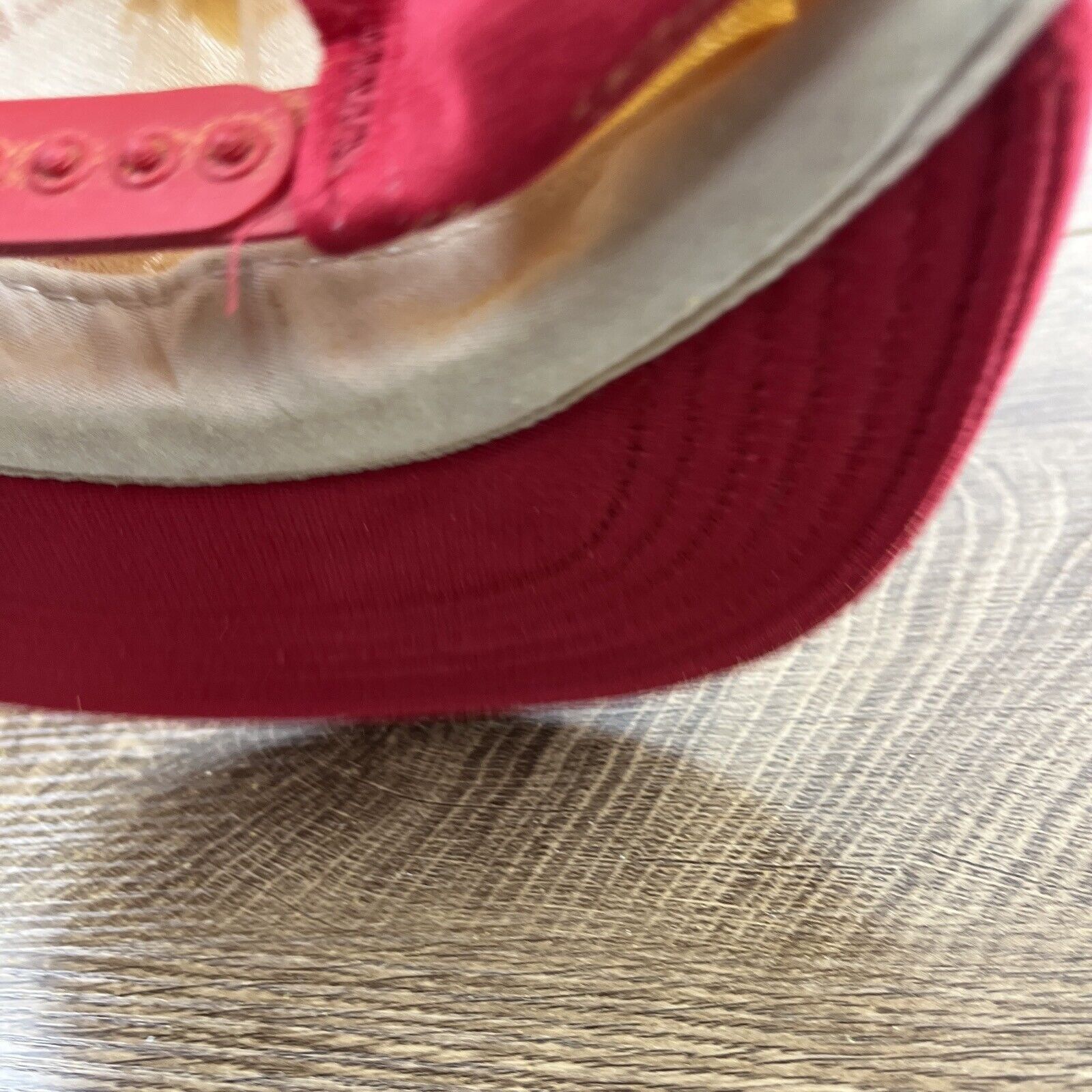 Other Cincinnati Line Hat Red Hat Adjustable Adult Size Hat Red Ca Size ONE SIZE - 12 Thumbnail