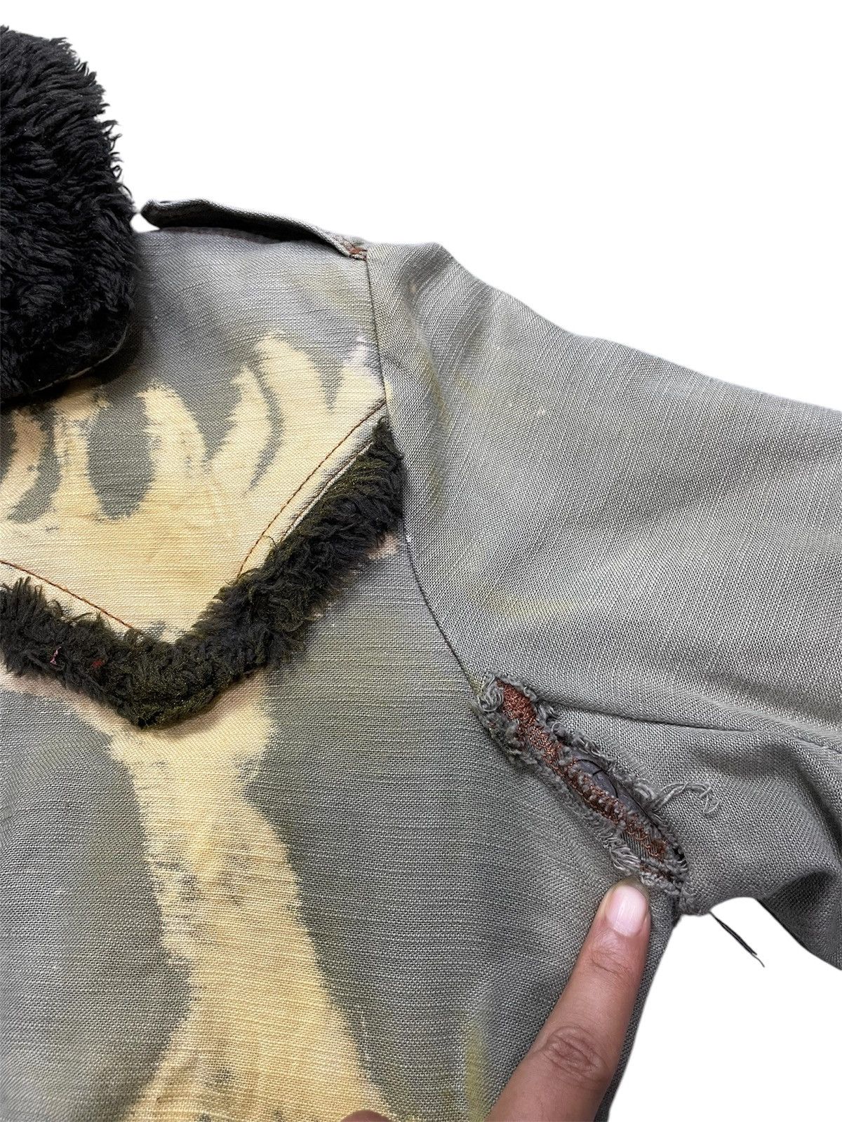 20471120 2000s MISS 503 GOA STYLE Avant-Garde FAUXFUR JACKET Size US M / EU 48-50 / 2 - 13 Thumbnail