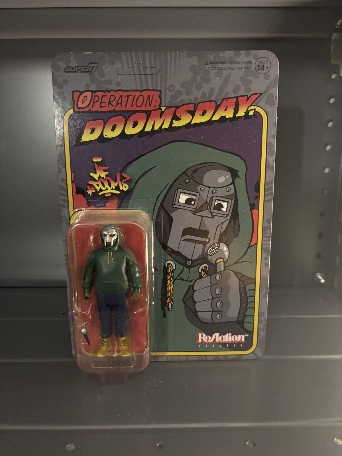 MF Doom Operation Doomsday Mf Doom Super 7 Action Figure Size ONE SIZE - 1 Thumbnail
