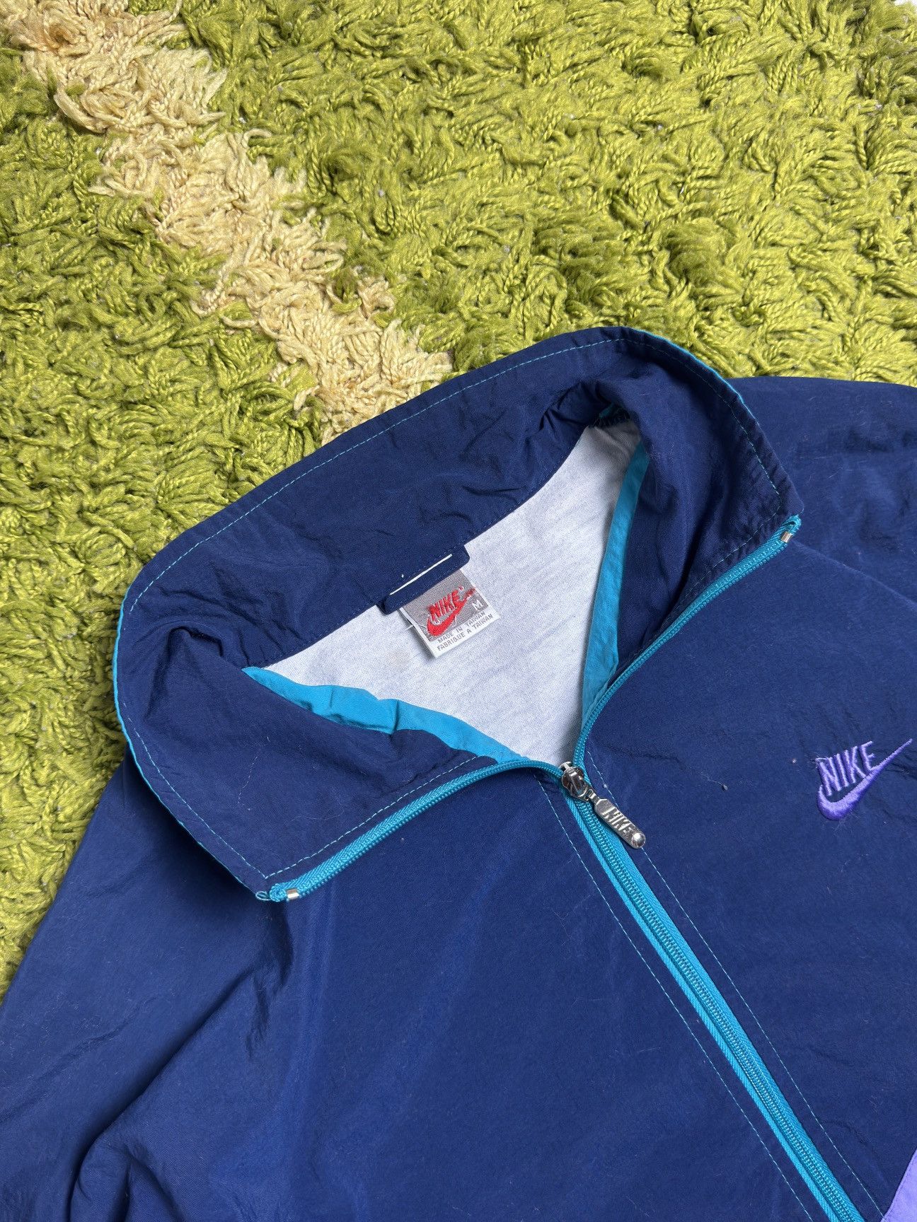 Nike × Vintage Nike vintage track jacket 1990 Size US XL / EU 56 / 4 - 2 Thumbnail