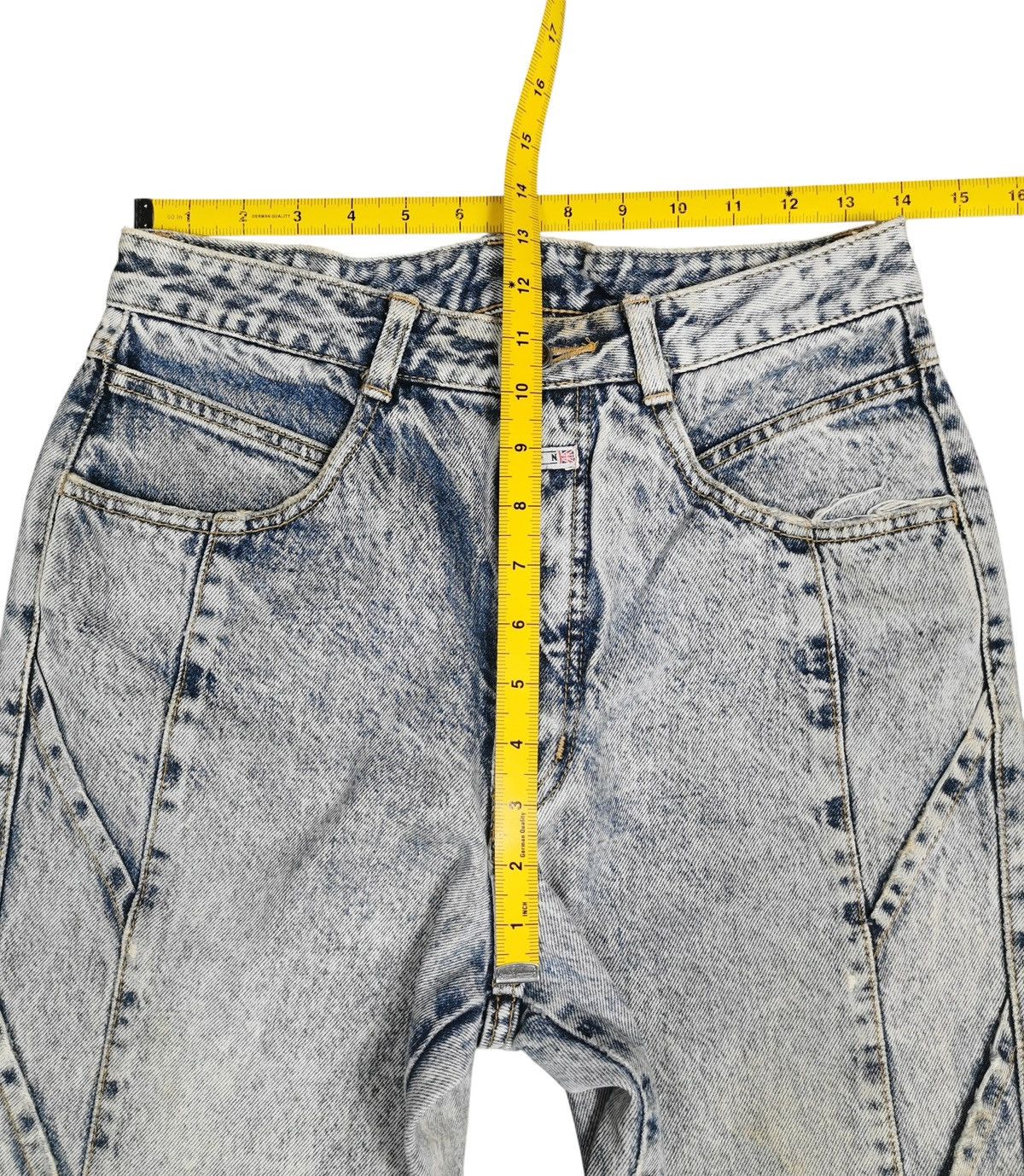 Edwin Rare Edwin Acid Wash Denim – 90s Mom Jeans Fit Made in Japan Size 28" / US 6 / IT 42 - 10 Thumbnail