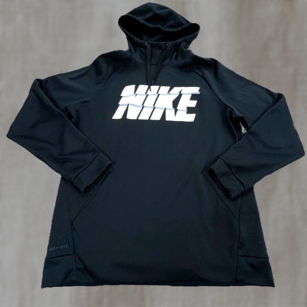 Nike Nike Hoodie Men M Black White Dri Fit Sweatshirt Zip All Seasons Logo Pullover Size US M / EU 48-50 / 2 - 1 Thumbnail