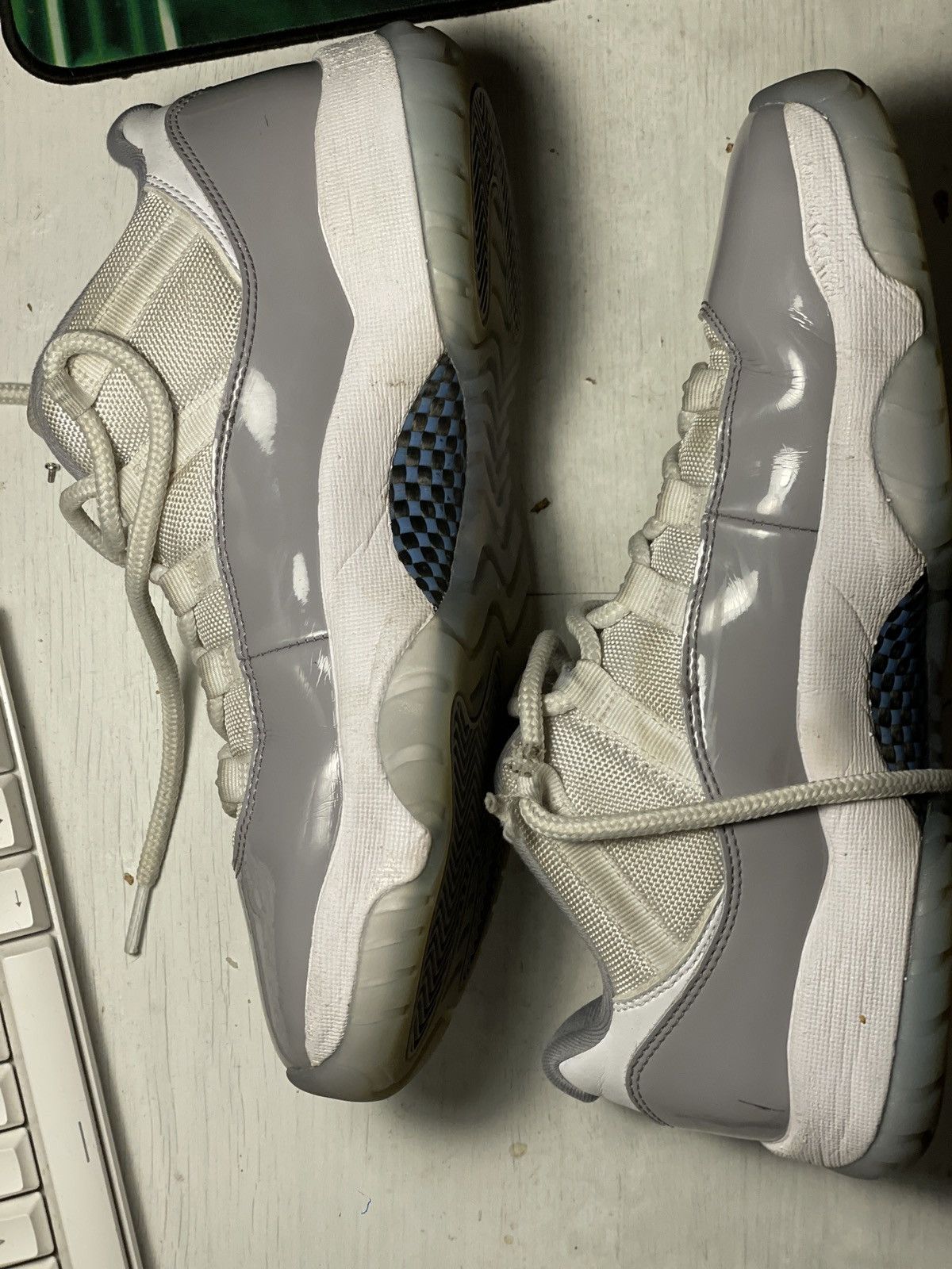 Jordan Brand × Nike Nike Air Jordan 11 Retro Low “Cement Grey” Size US 8 / EU 41 - 2 Thumbnail