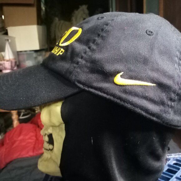 Nike Nike Oregon Ducks BCS National Championship Strap Hat Cap Size ONE SIZE - 3 Thumbnail