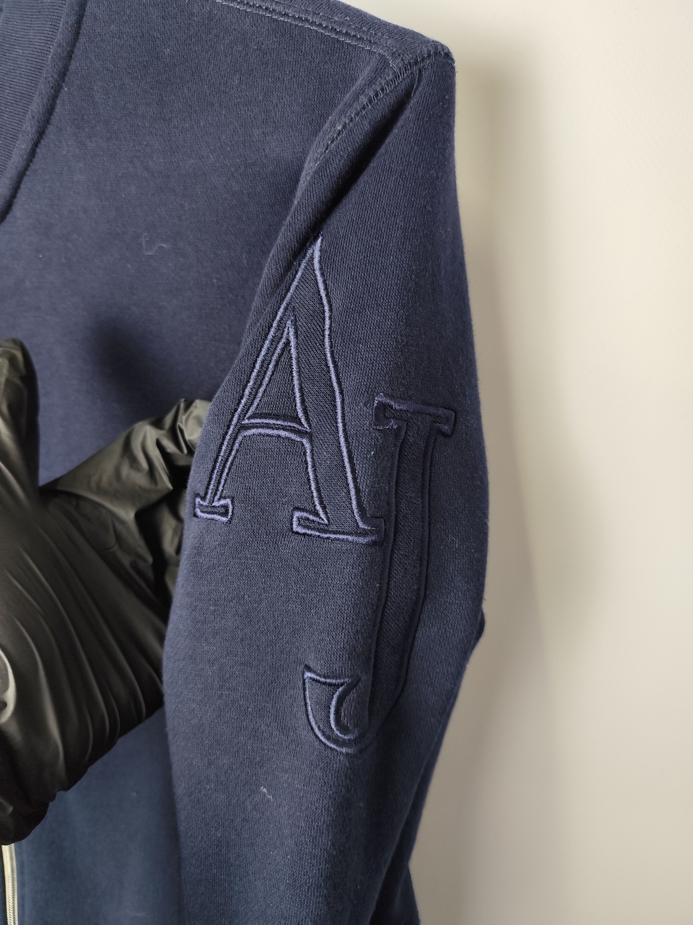 Emporio Armani Vintage Armani Jeans AJ Y2K Big Logo Jacket Full Zip Sz S Size US S / EU 44-46 / 1 - 3 Thumbnail