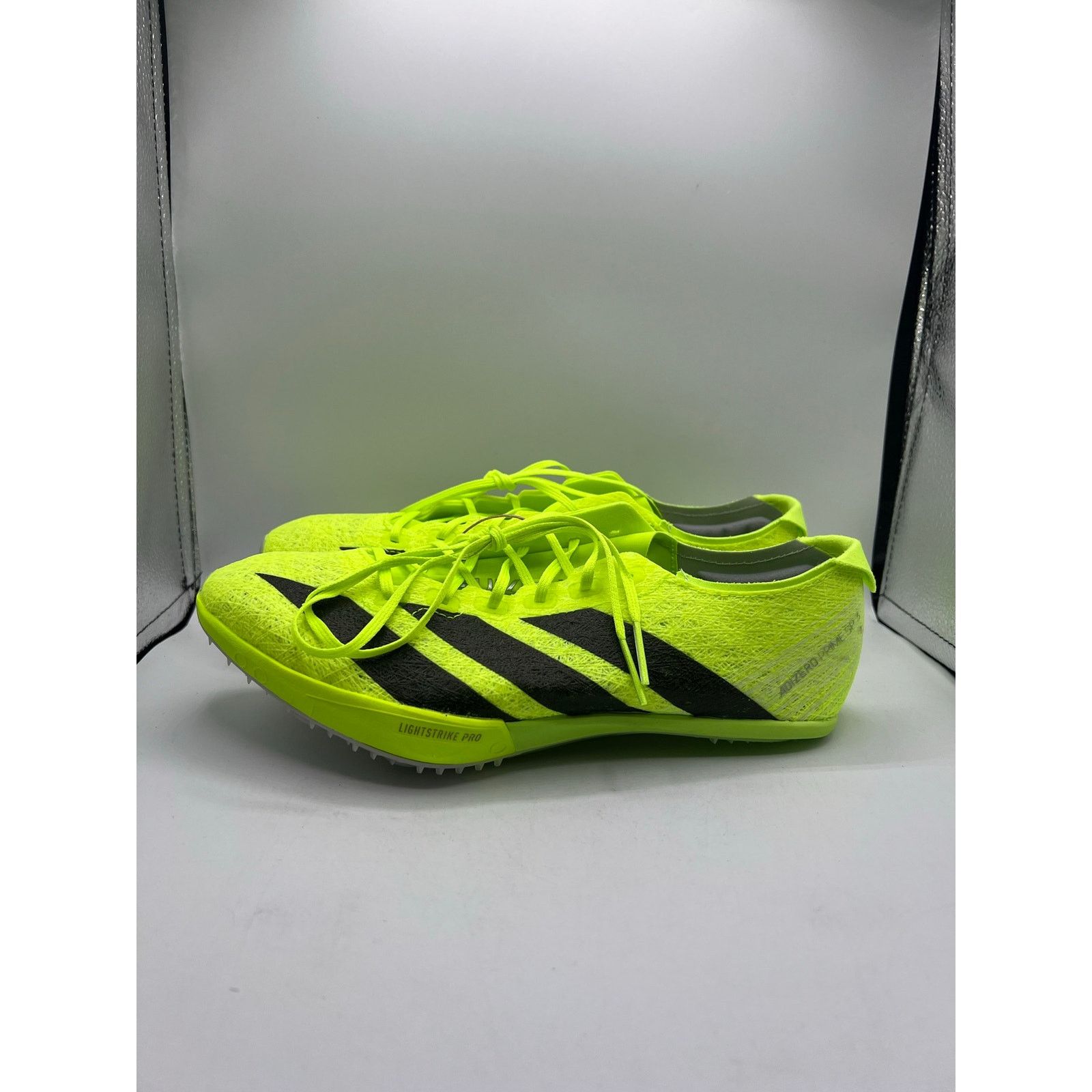 Adidas Adidas Adizero Prime SP 3 Strung ‘Lucid Lemon Black’ size 8 Size US 8 / EU 41 - 1 Thumbnail