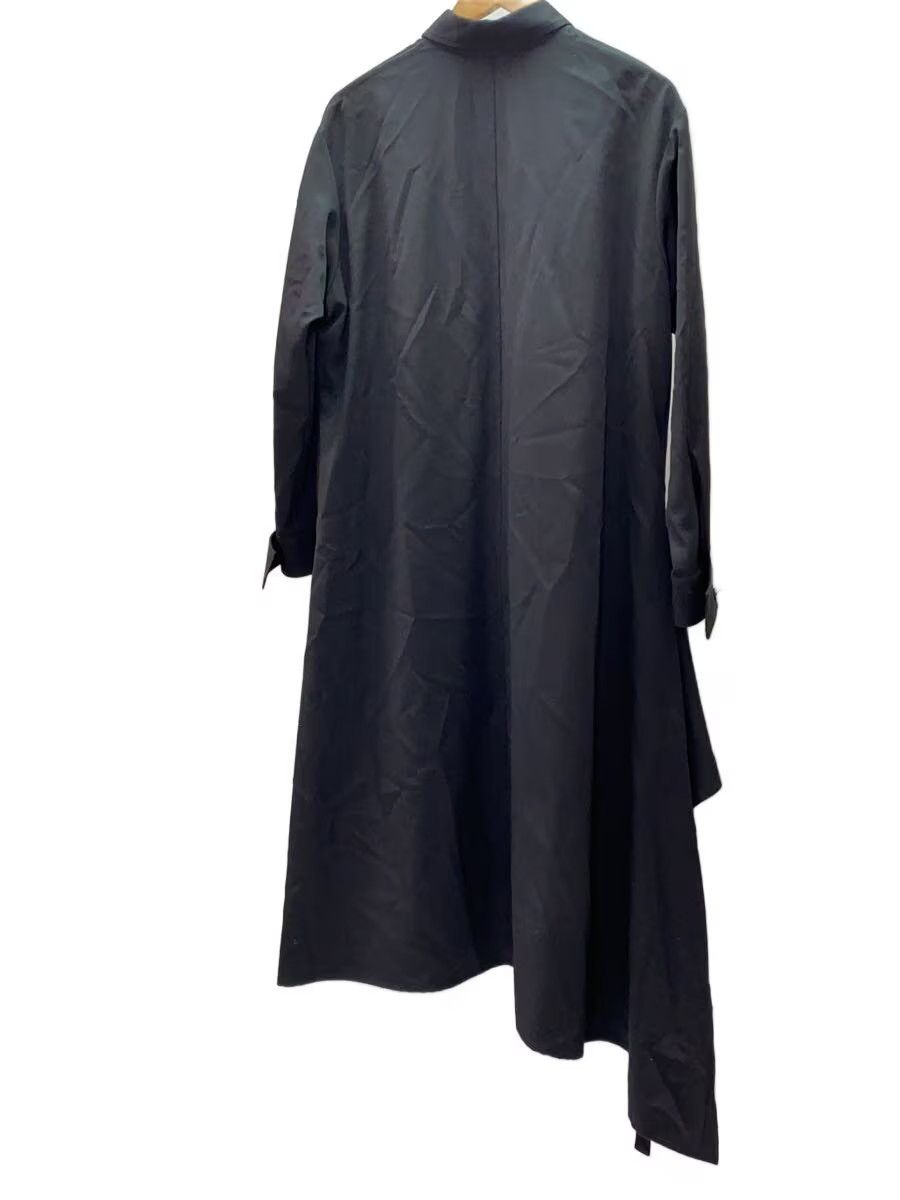 Yohji Yamamoto YOHJIYAMAMOTO+NOIR Layered Wool Gabardine Dress Shirt Dress Size US S / EU 44-46 / 1 - 2 Thumbnail